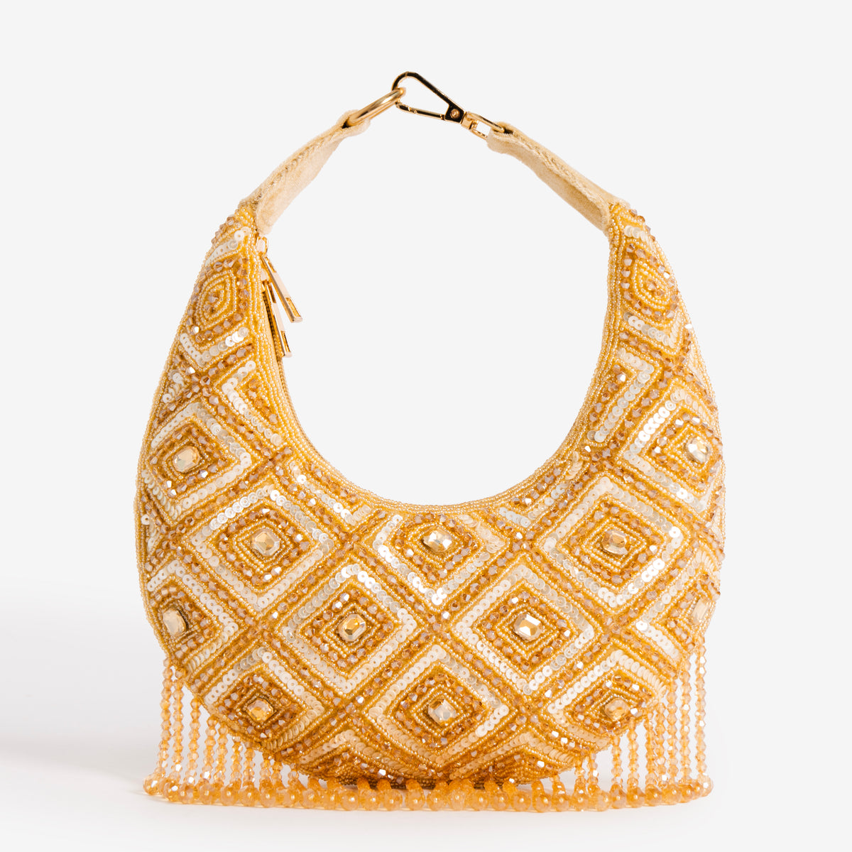 Ivory Pearl Shimmer Clutch