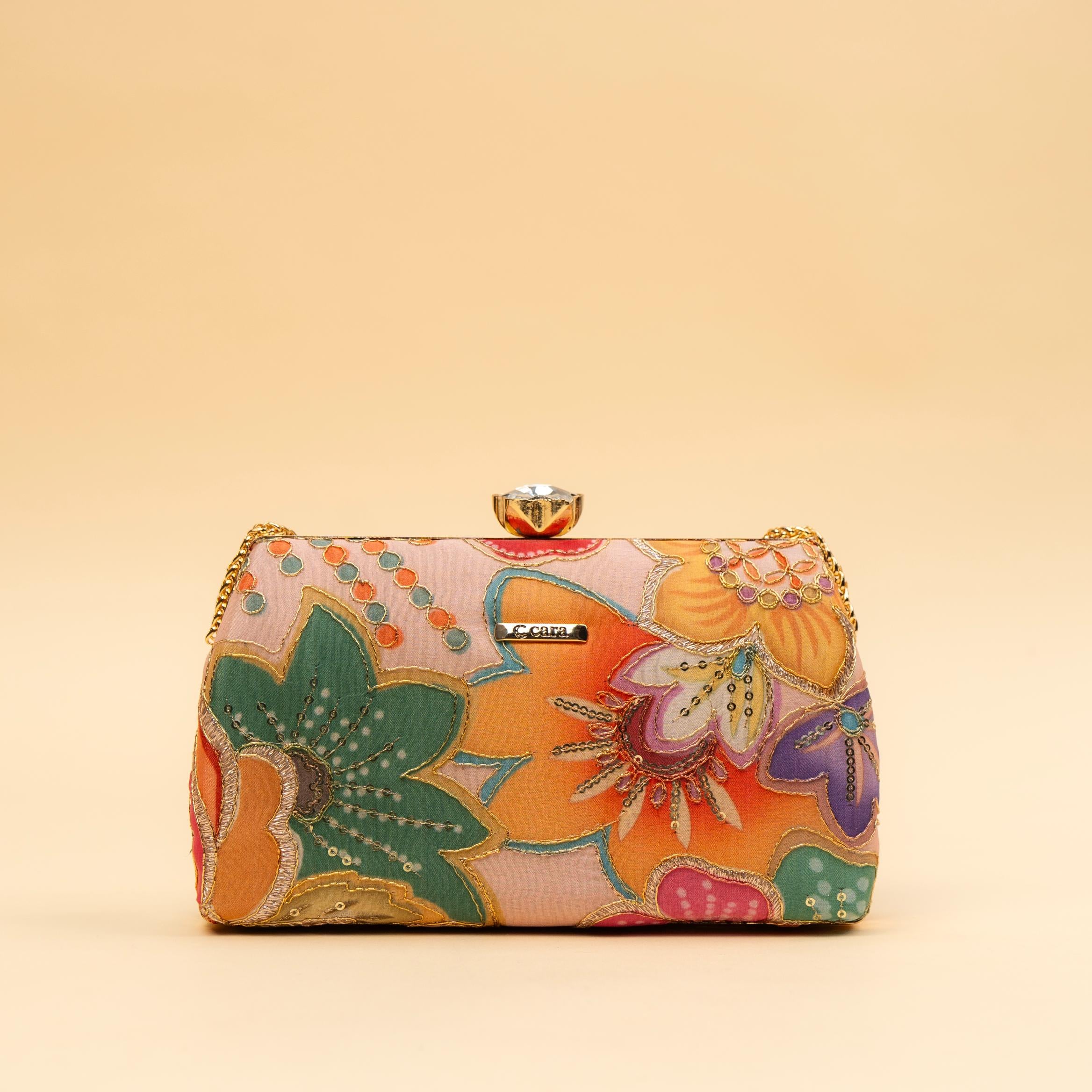 Sequin Thread Clutch
