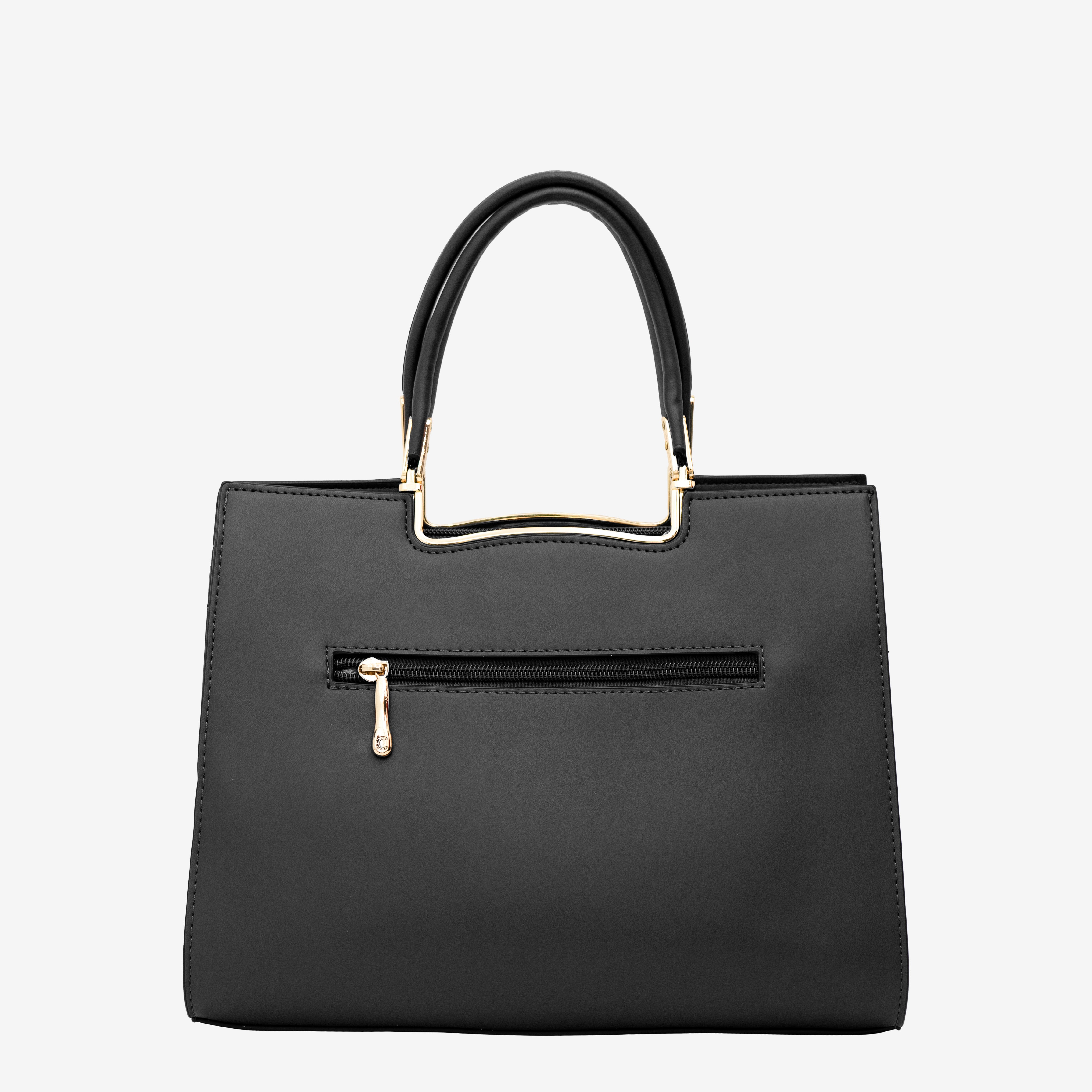 Black Neutral Carryall Handbag | Cara