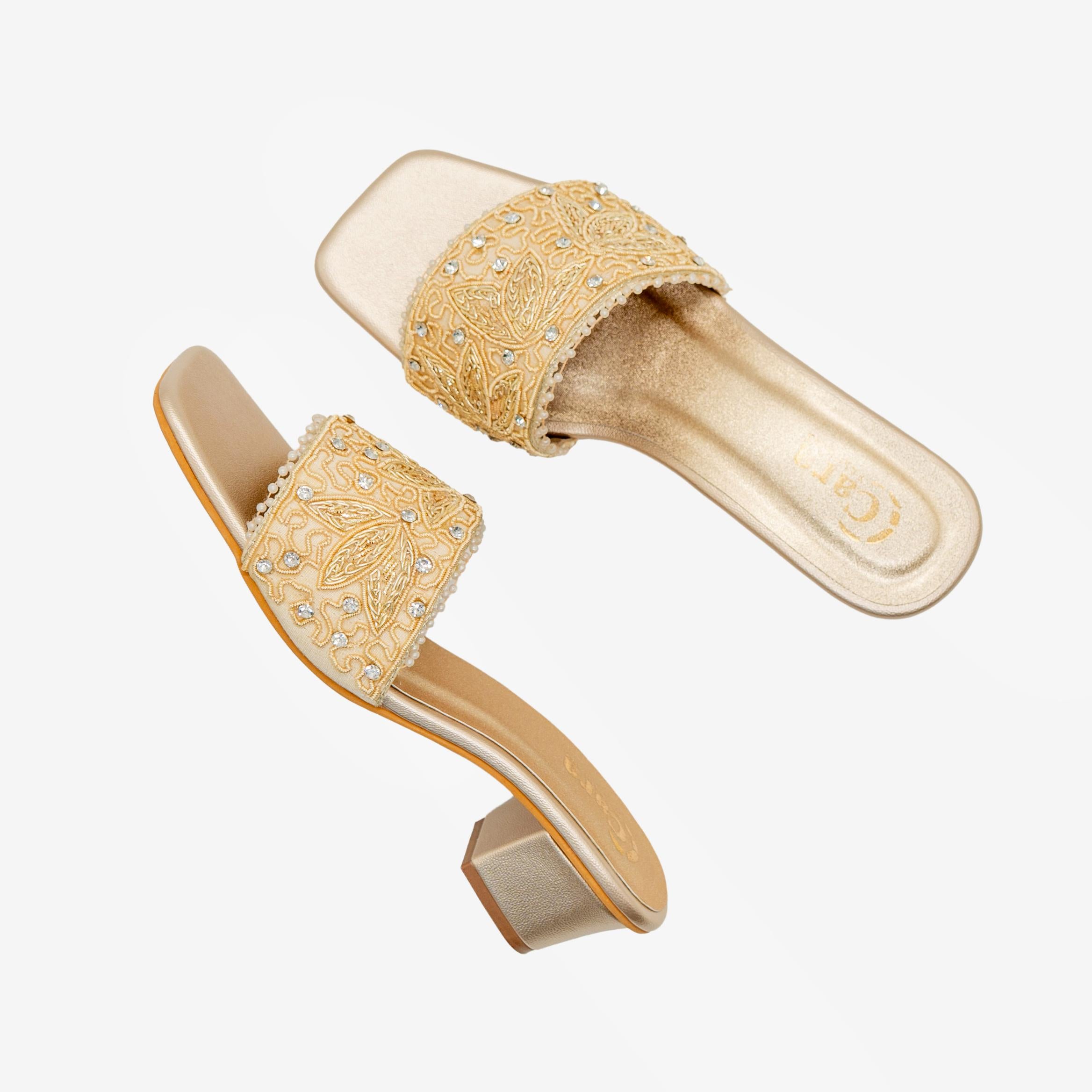 Aveline Threaded Ease Heels