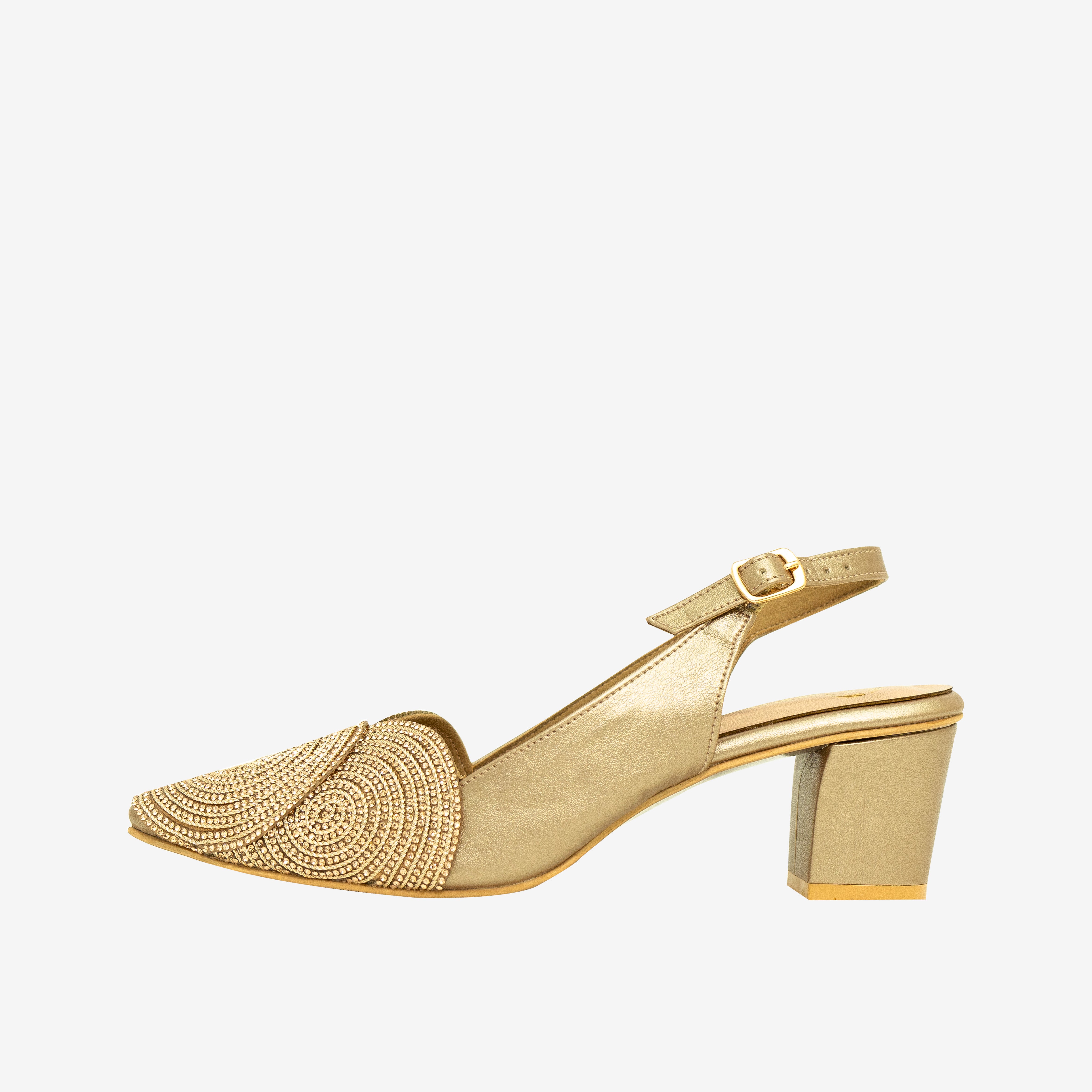 Rose gold ShineOn Soles | Cara