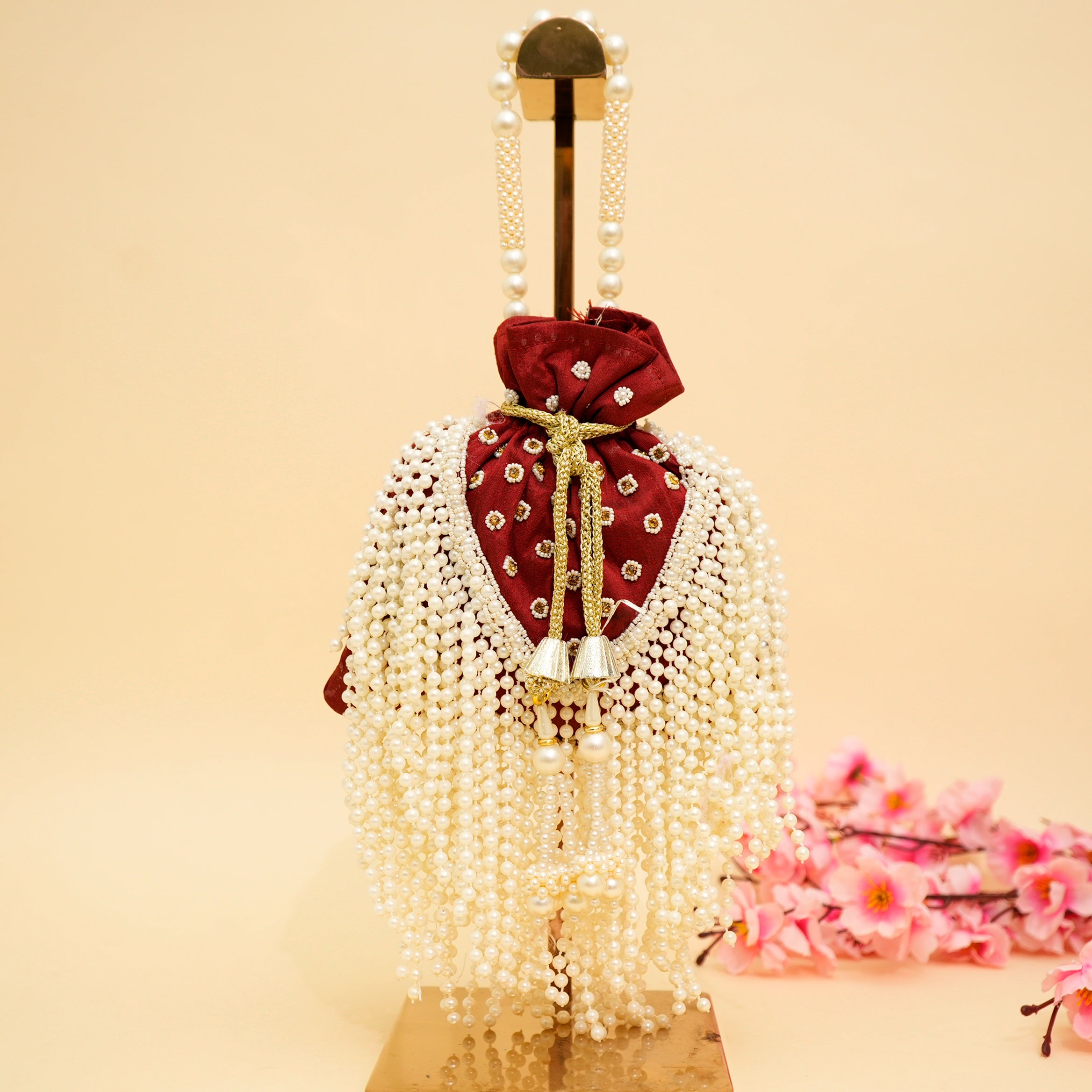 Pearl Cascade Potli | Cara