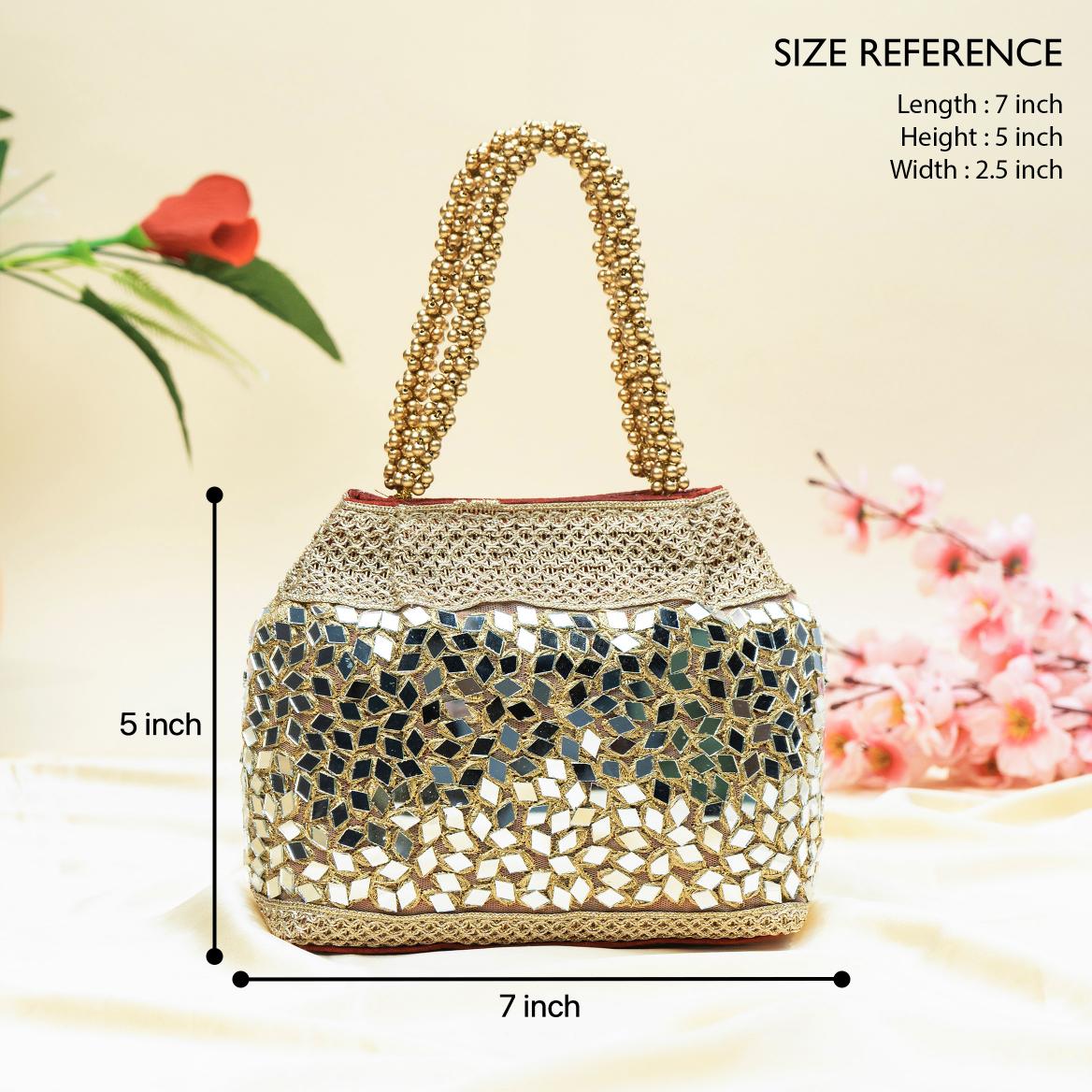 Twinkle Mirror Potli