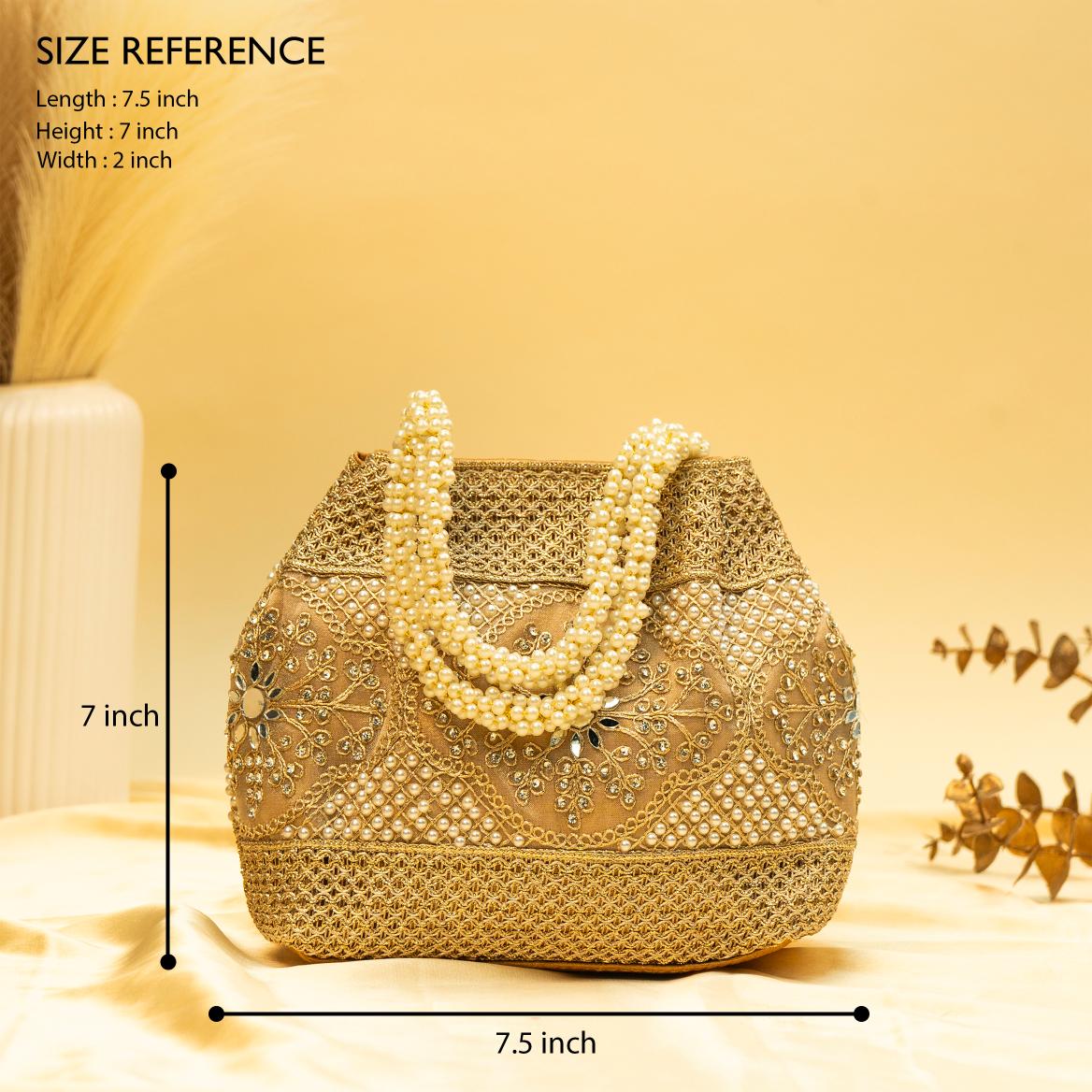 Timeless Embroidery Potli