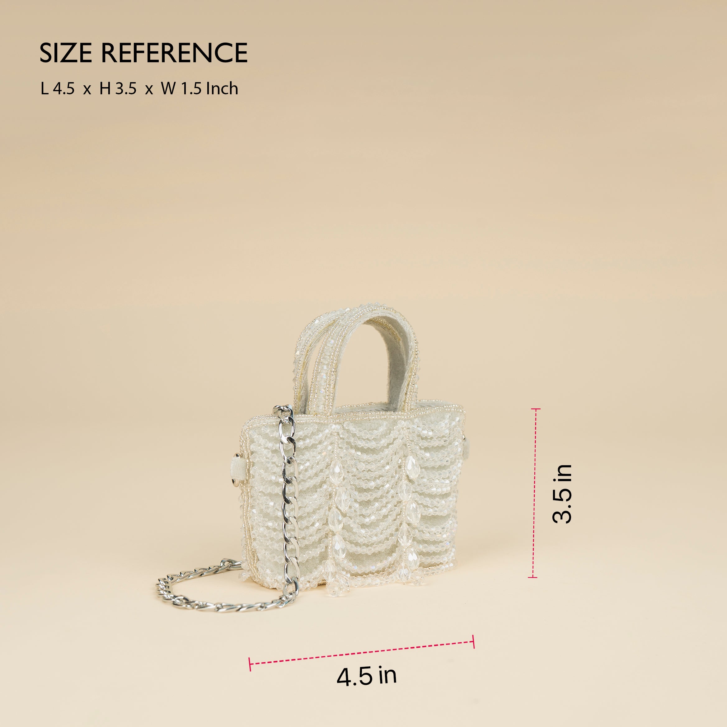 Satin Pearl Luxe Clutch (Mini Bag)