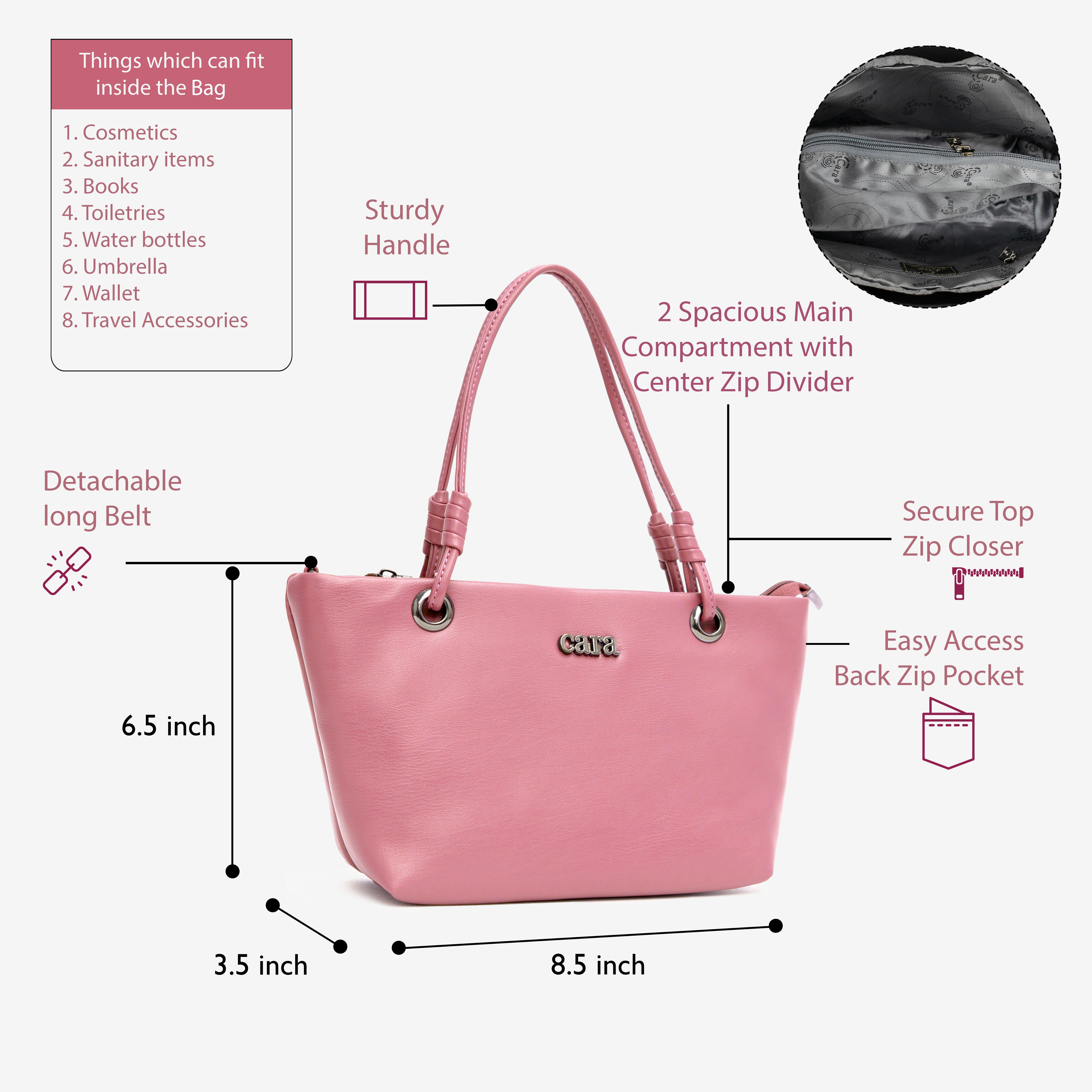 Pink Delightful Slingbag | Cara