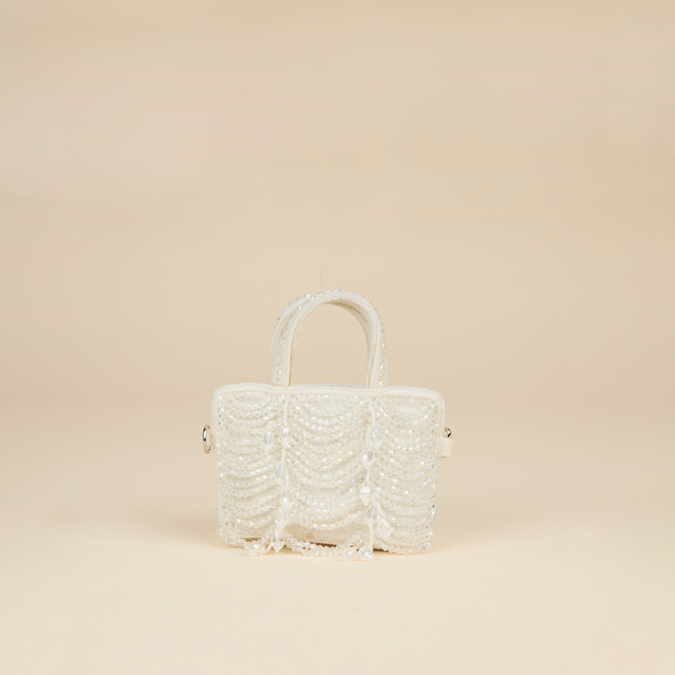 Satin Pearl Luxe Clutch (Mini Bag)