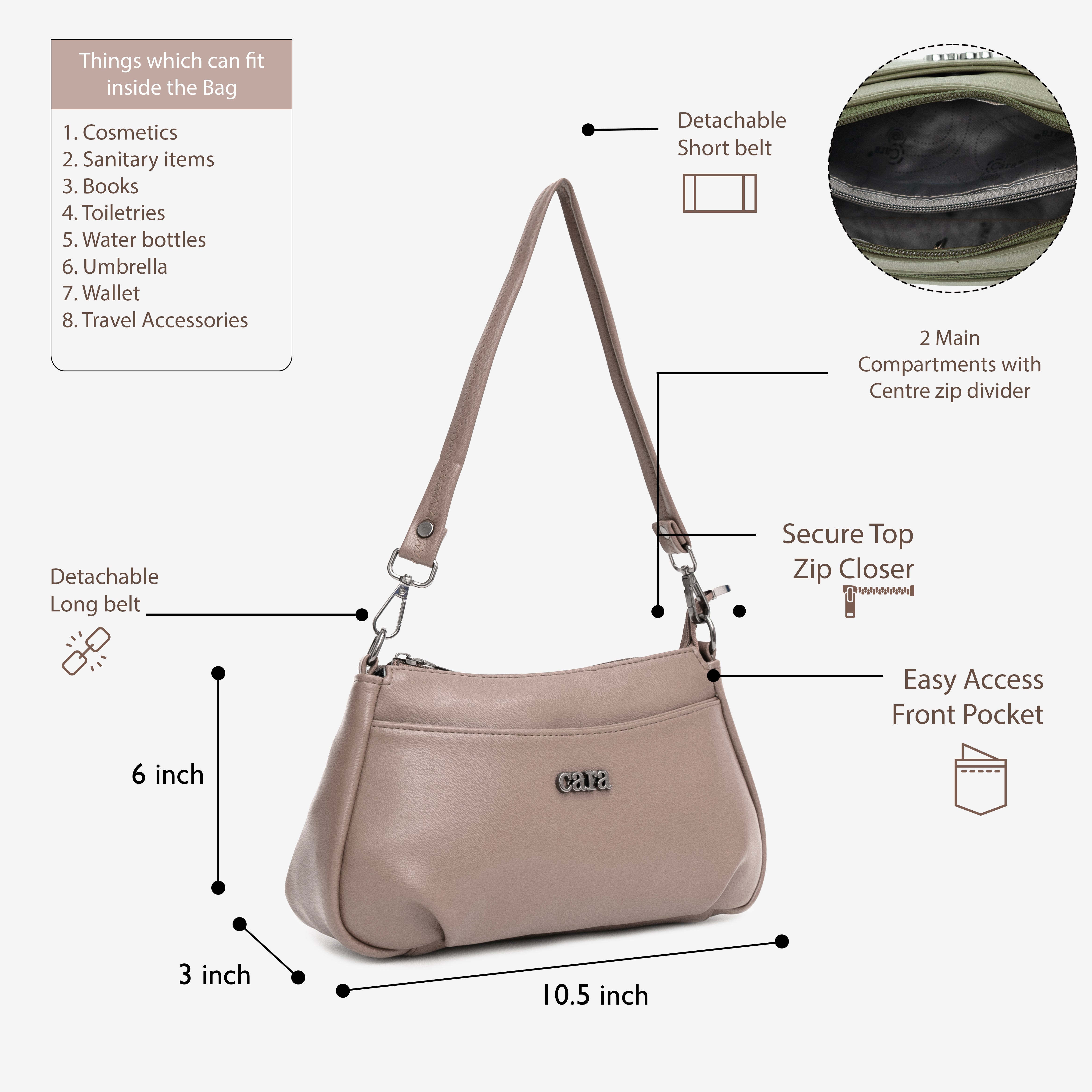 Moody Minds slingbag | Cara