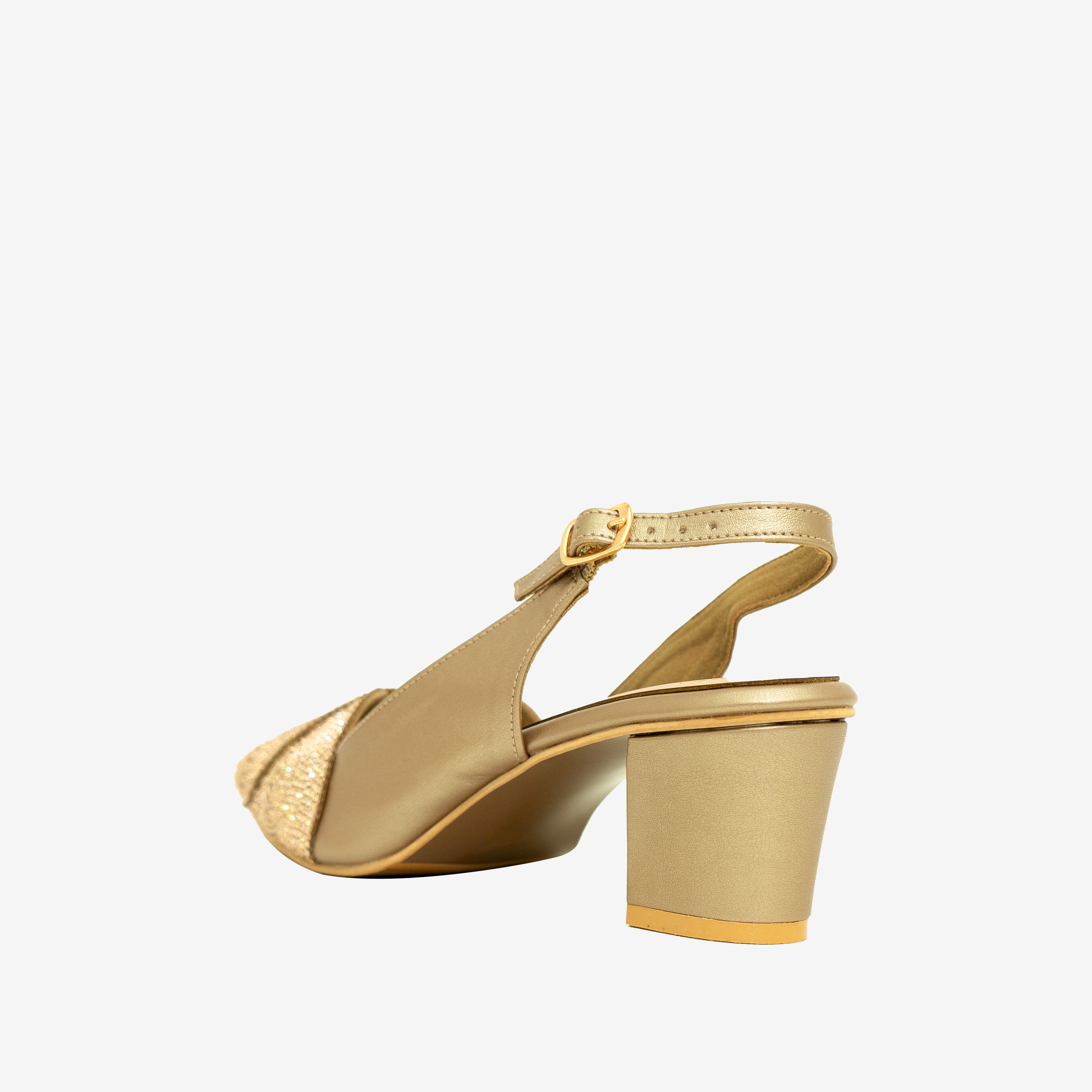 Rose gold ShineOn Soles | Cara