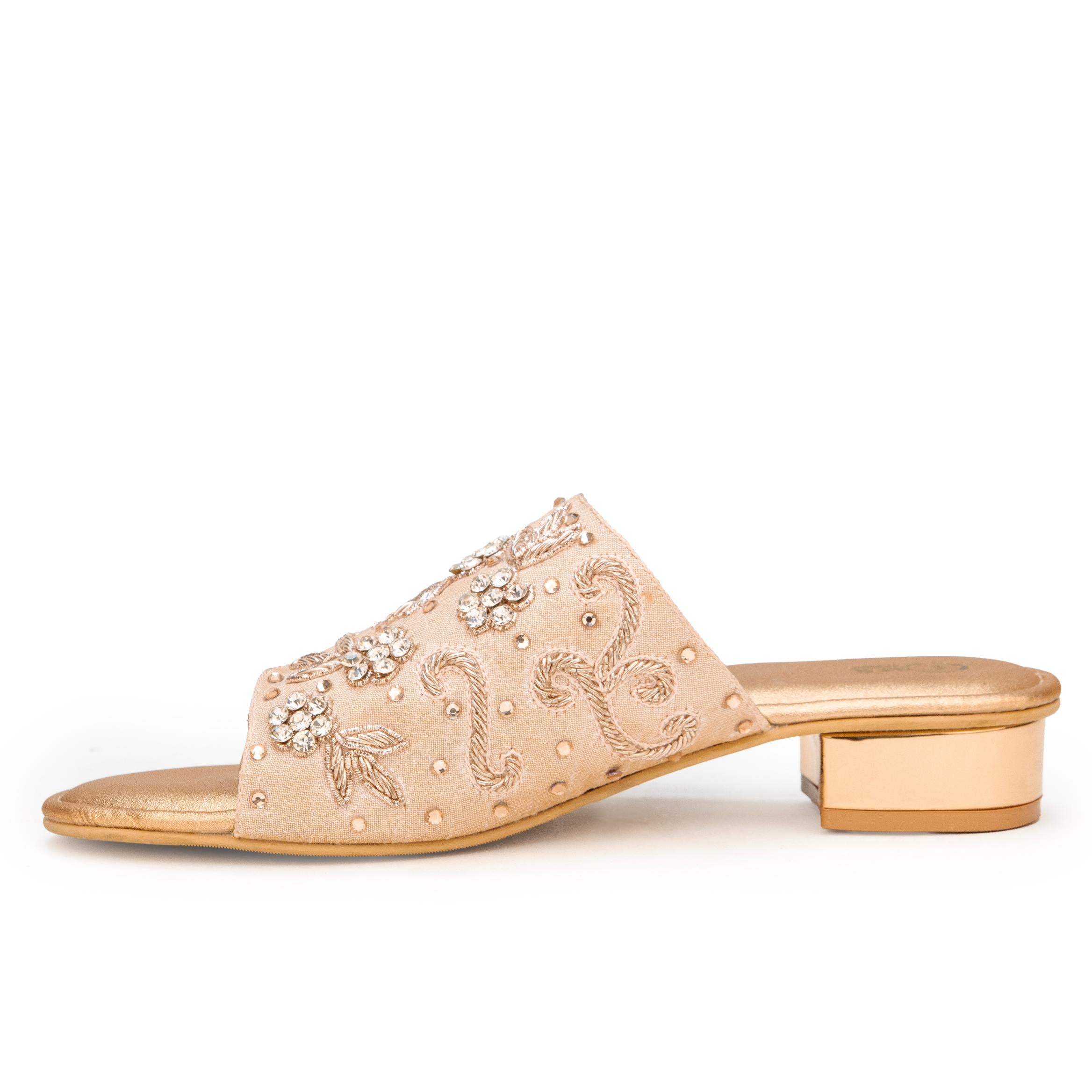 Crystal Drop Heels
