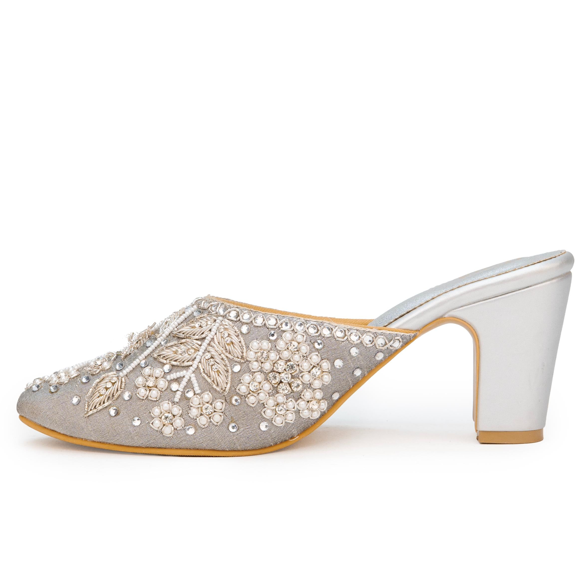 Pearl Sadabahar Mules