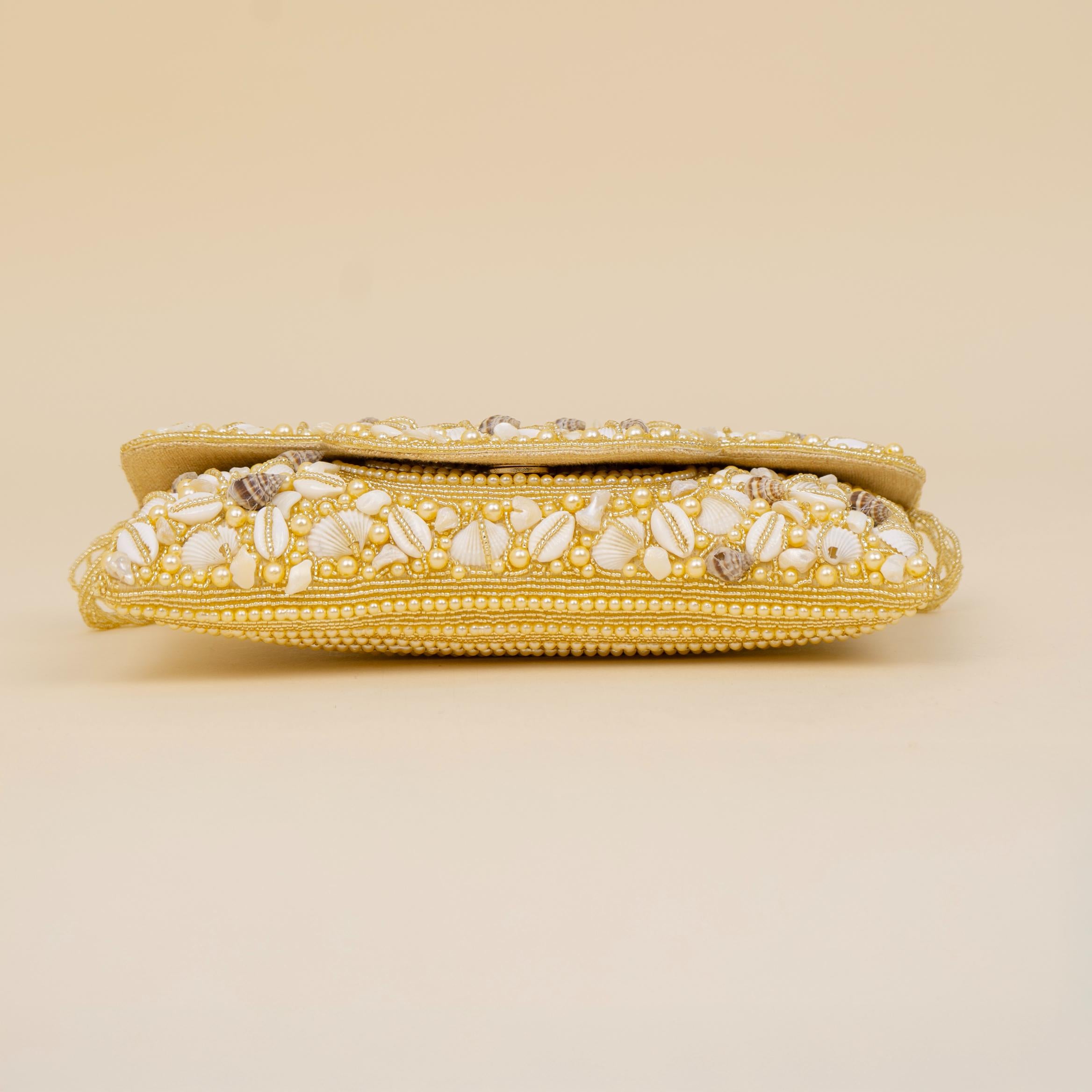Ocean Treasure Honeycomb Clutch