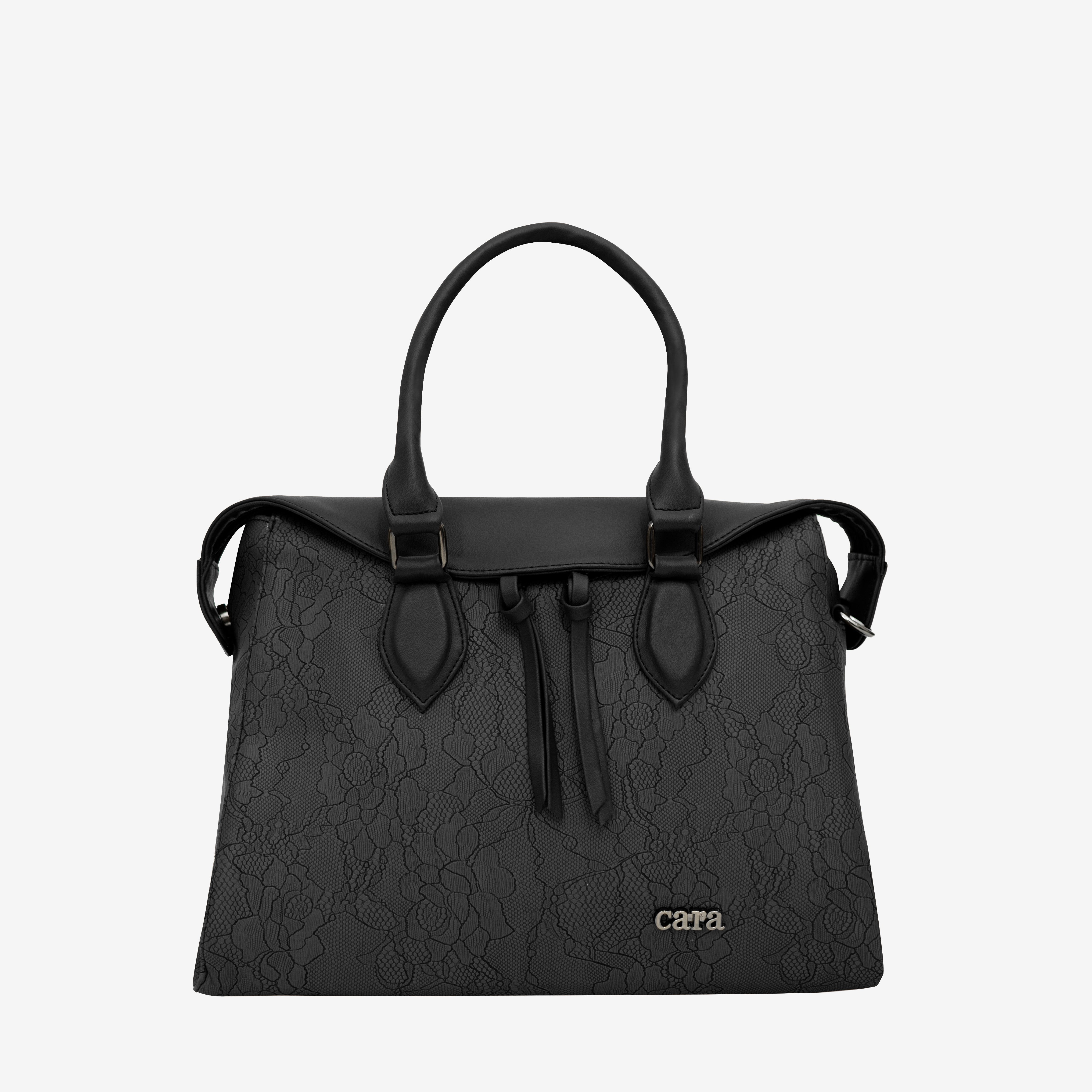 Black Carry Crazily handbag | CARA