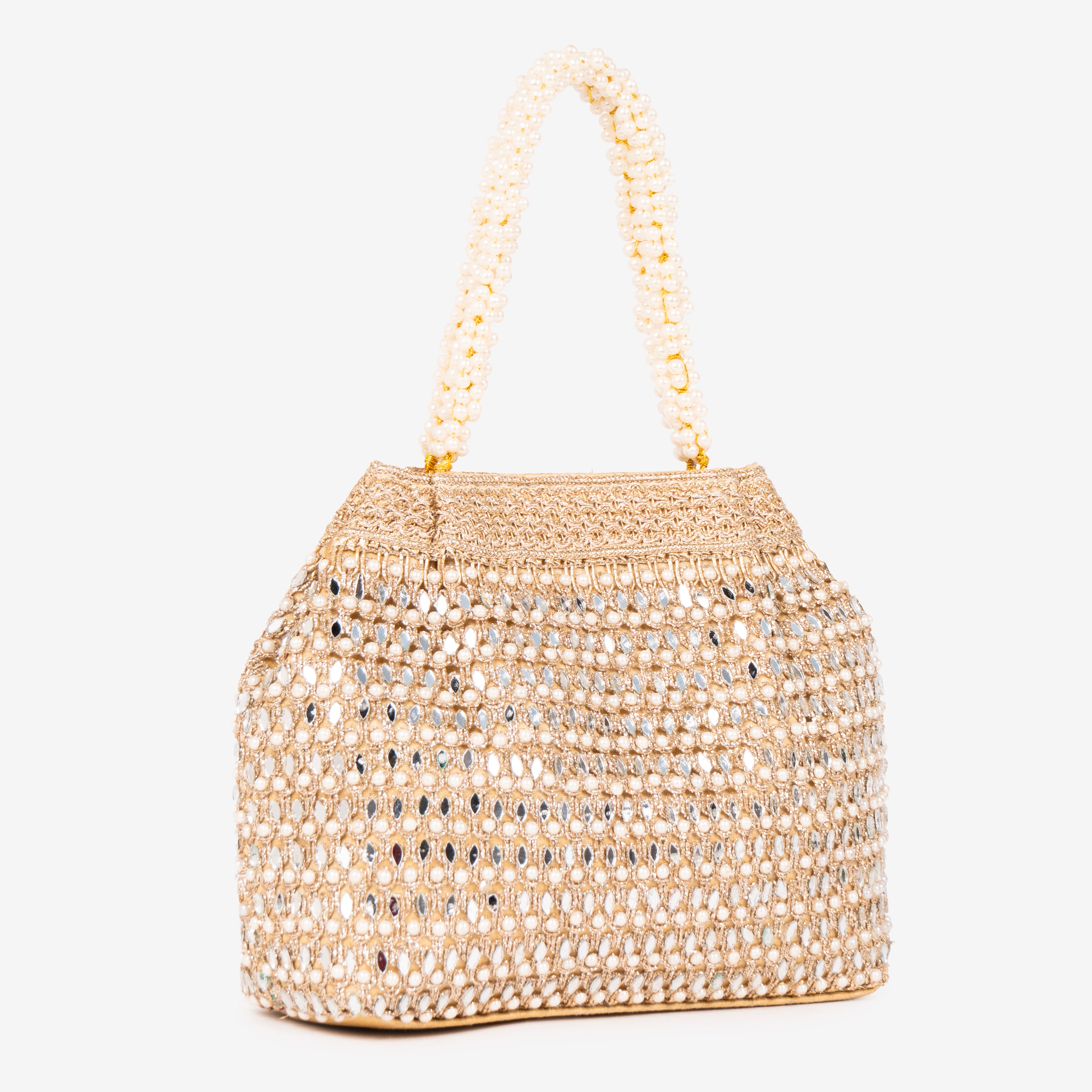 Dazzle Crystal Bead Potli