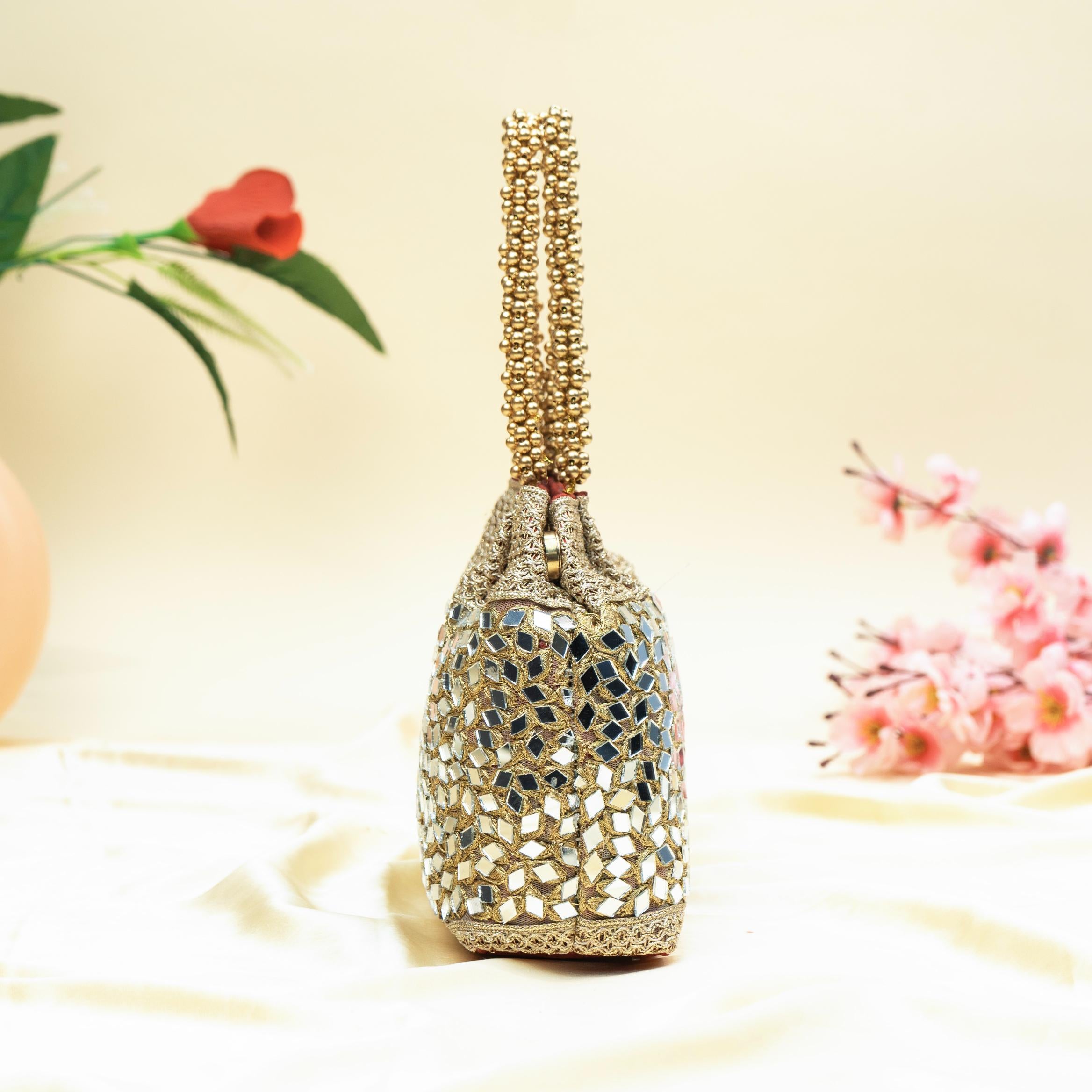 Twinkle Mirror Potli