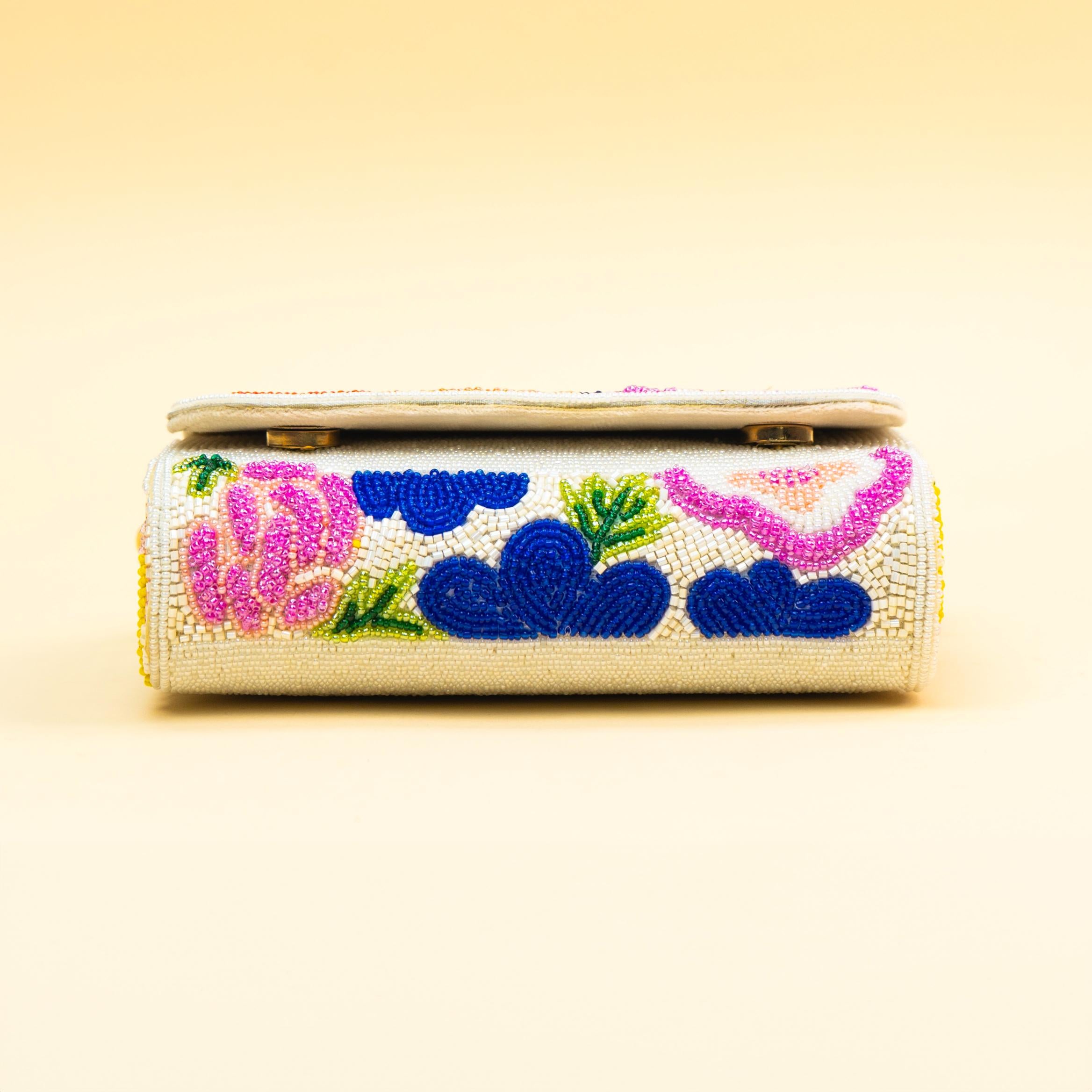 Black Blossom Mini Bag