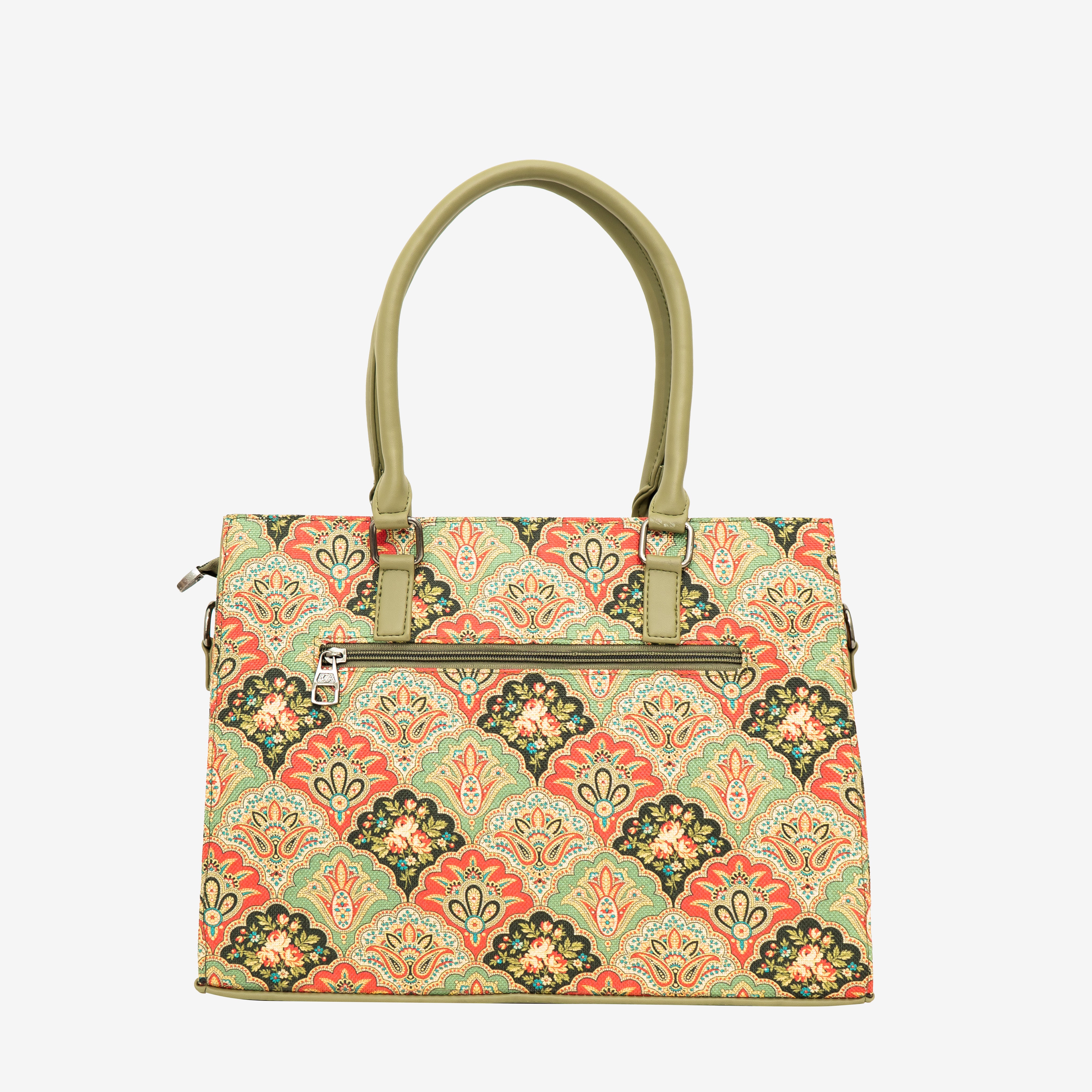 Green Flawless Crafted handbag | Cara
