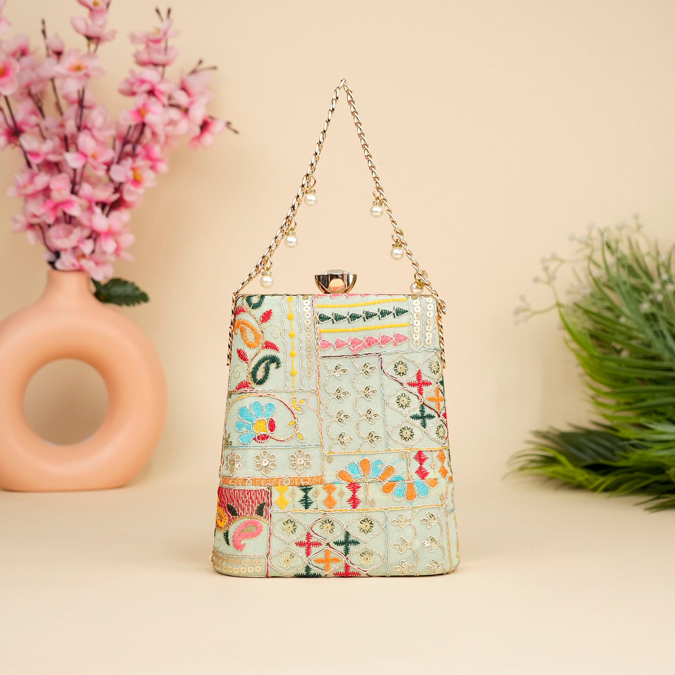 Heritage Mosaic Clutch