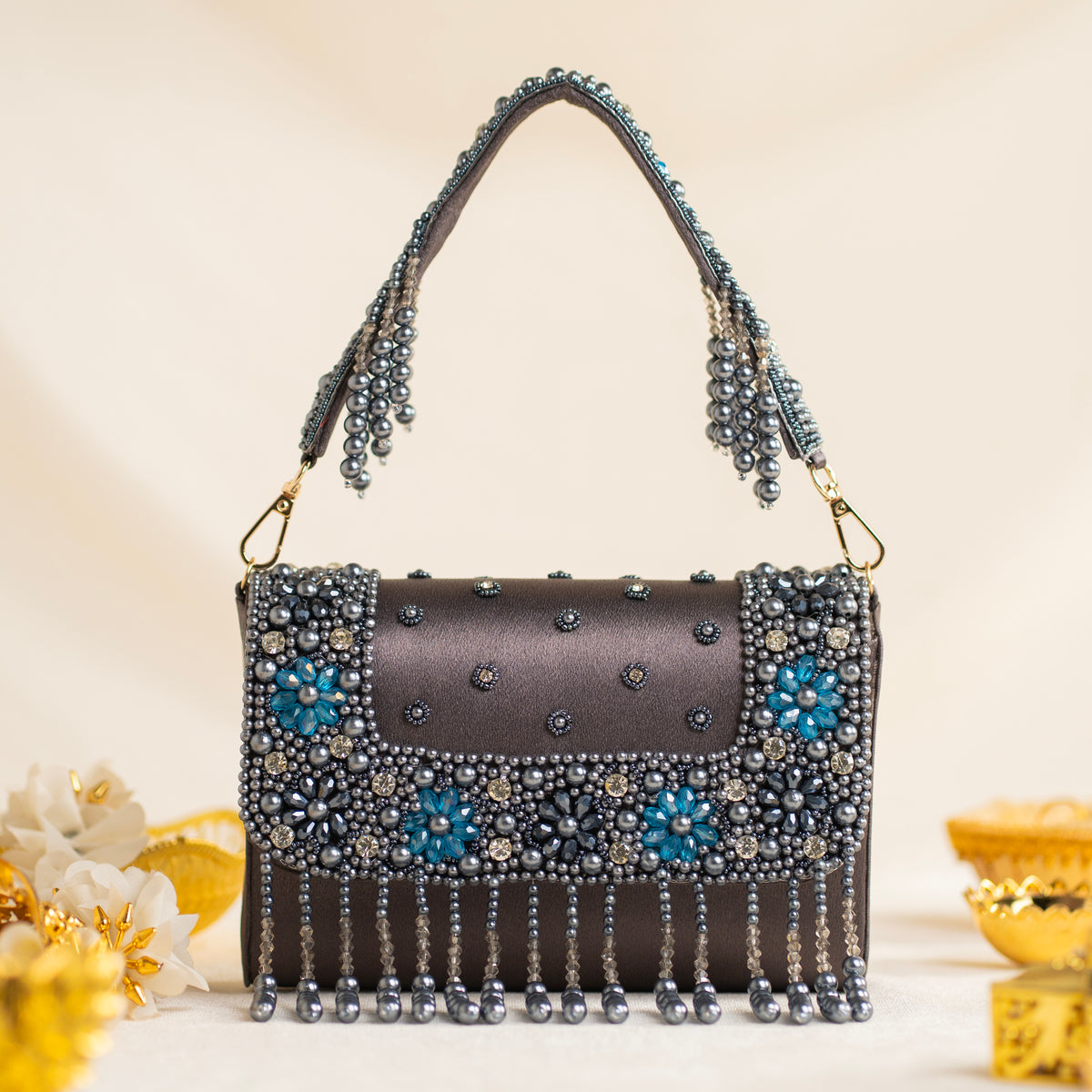 Lumi Luxe Fringe Purse