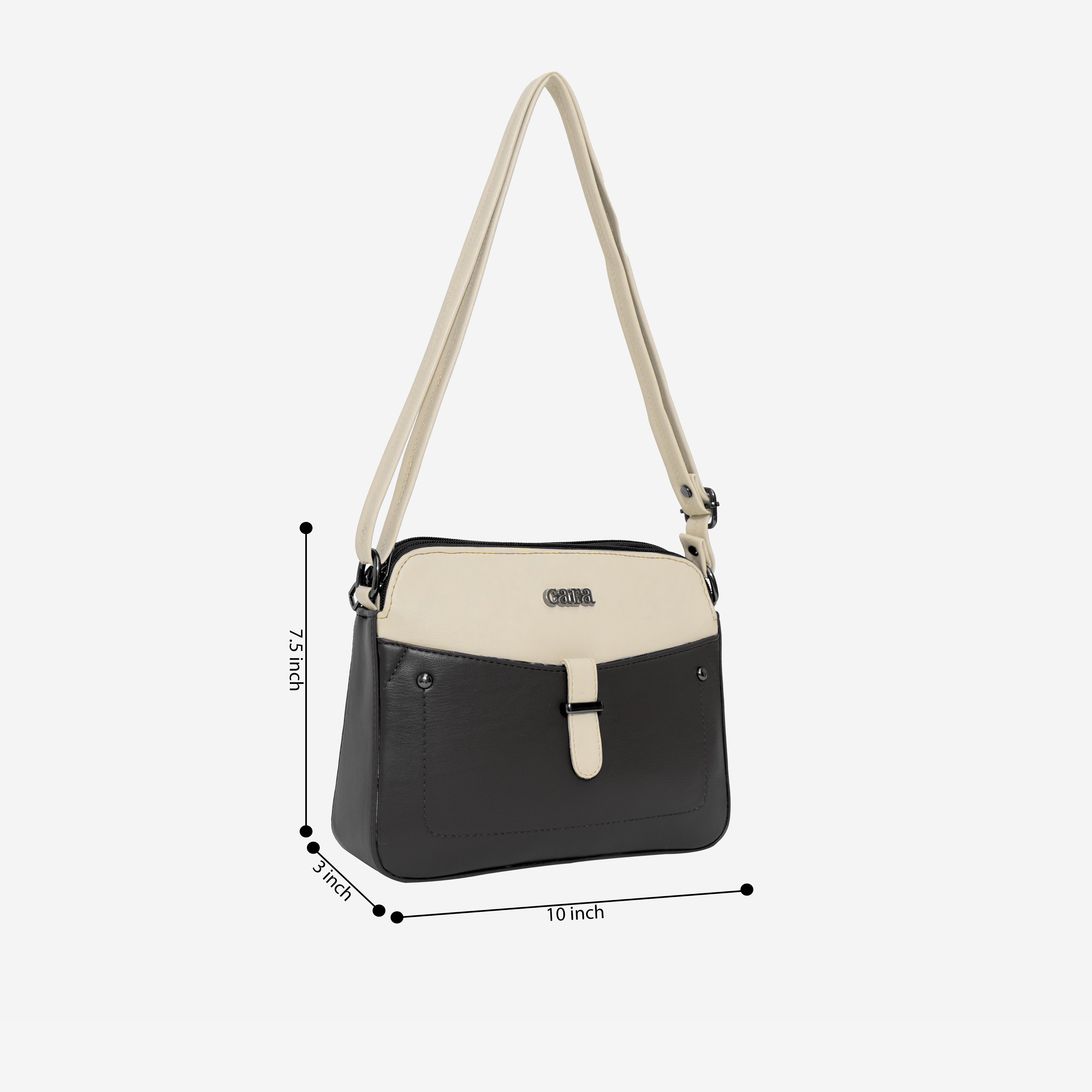 Black Chic Crossbody Charm | Cara