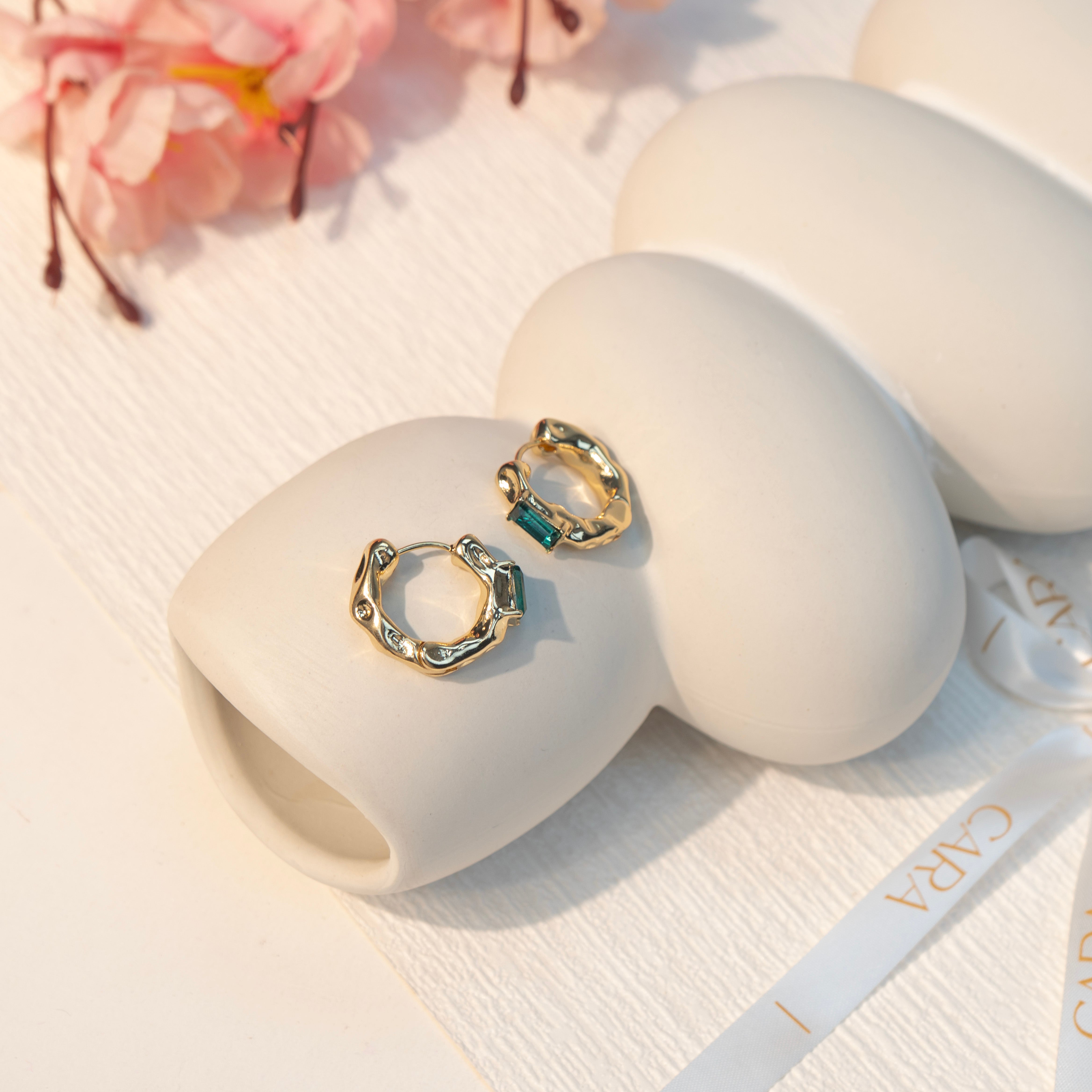 Auric Disc Earrings