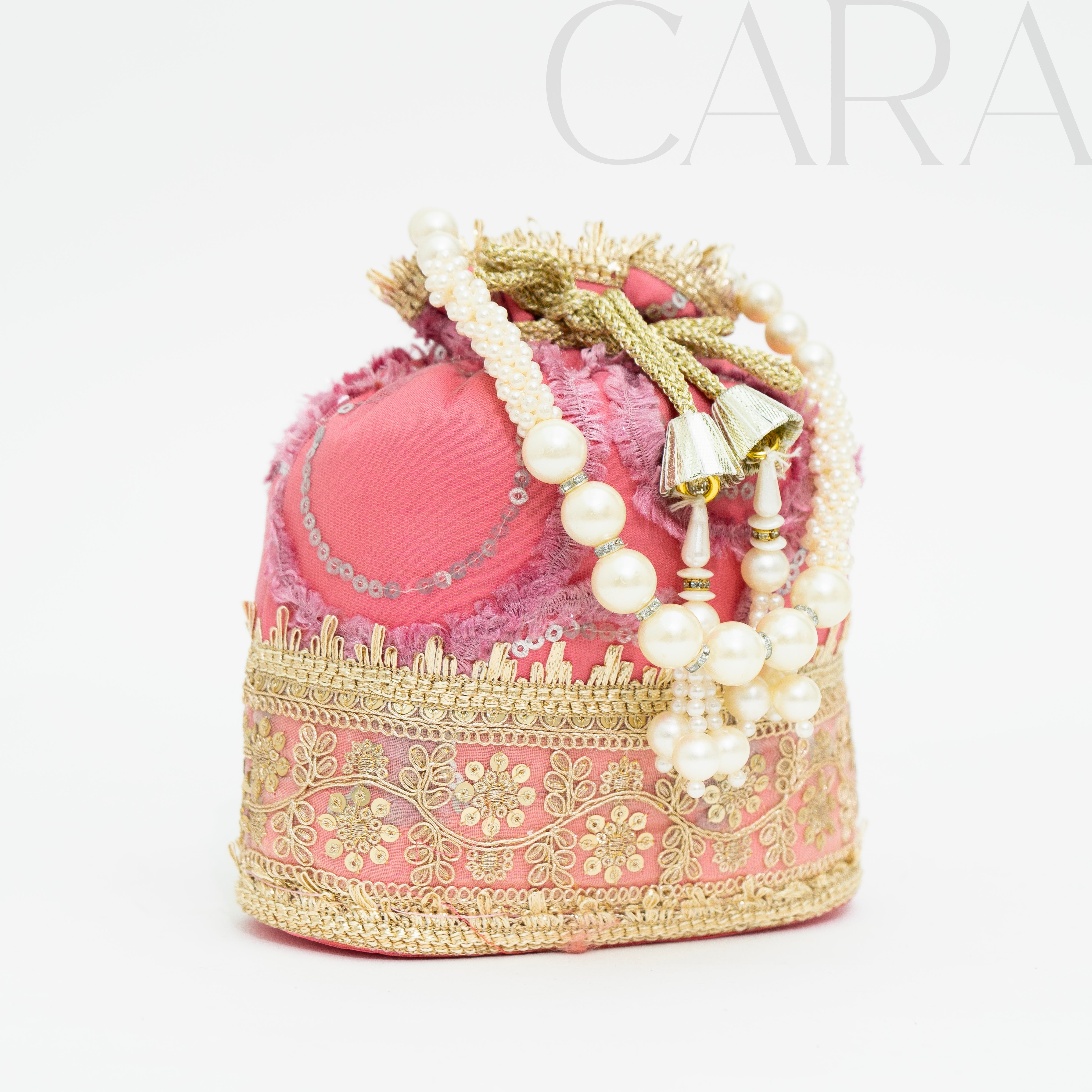 Pink Royal Potli
