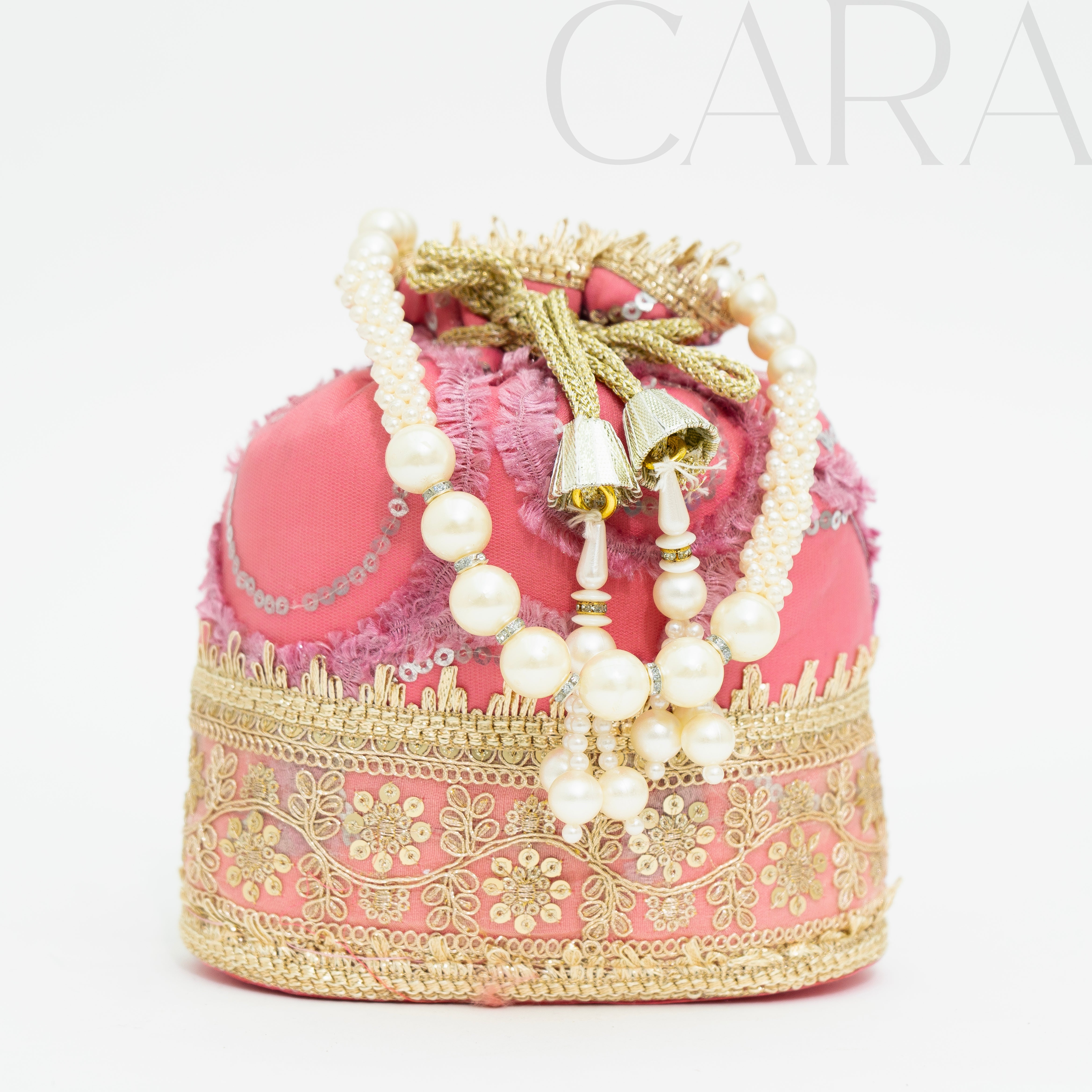 Pink Royal Potli