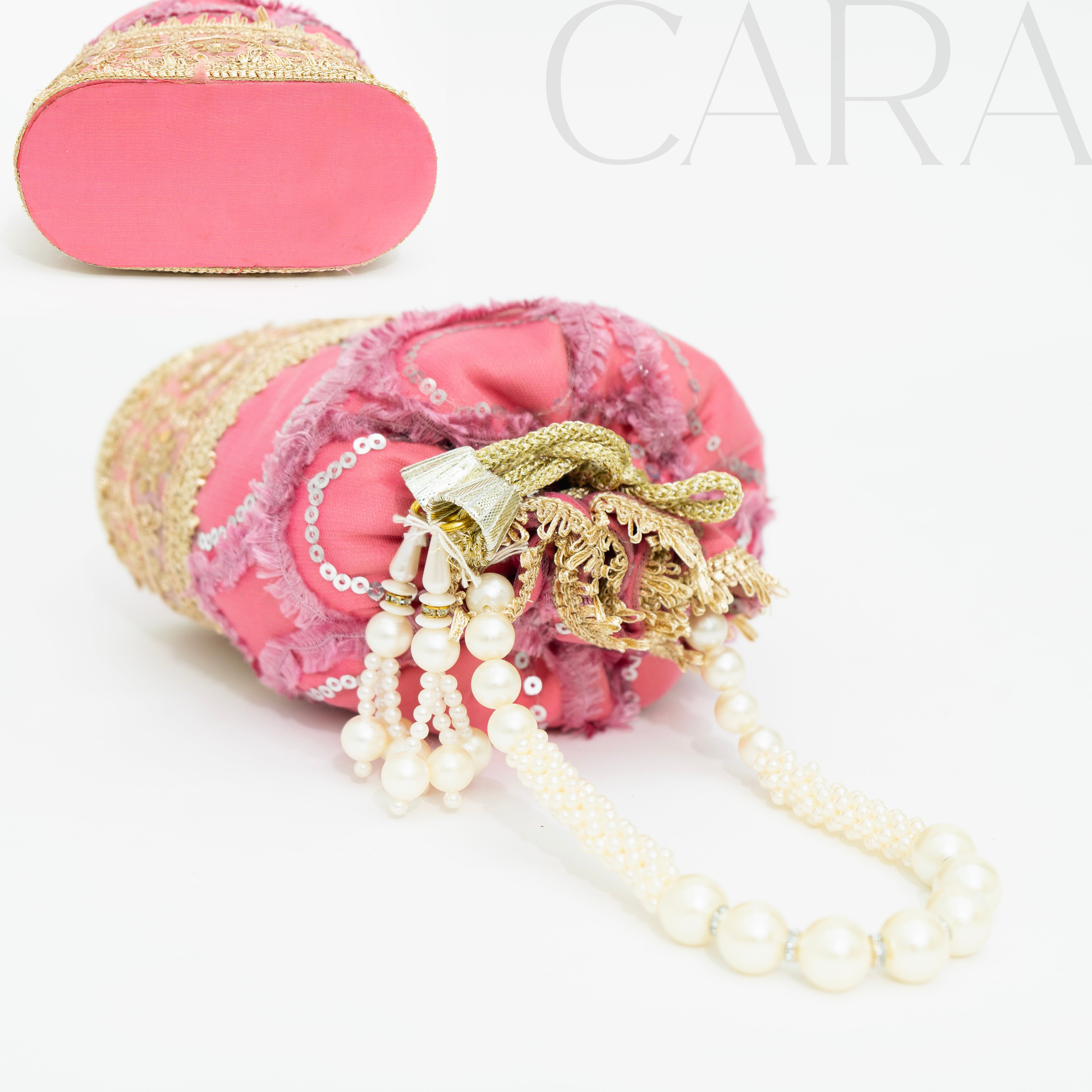 Pink Royal Potli