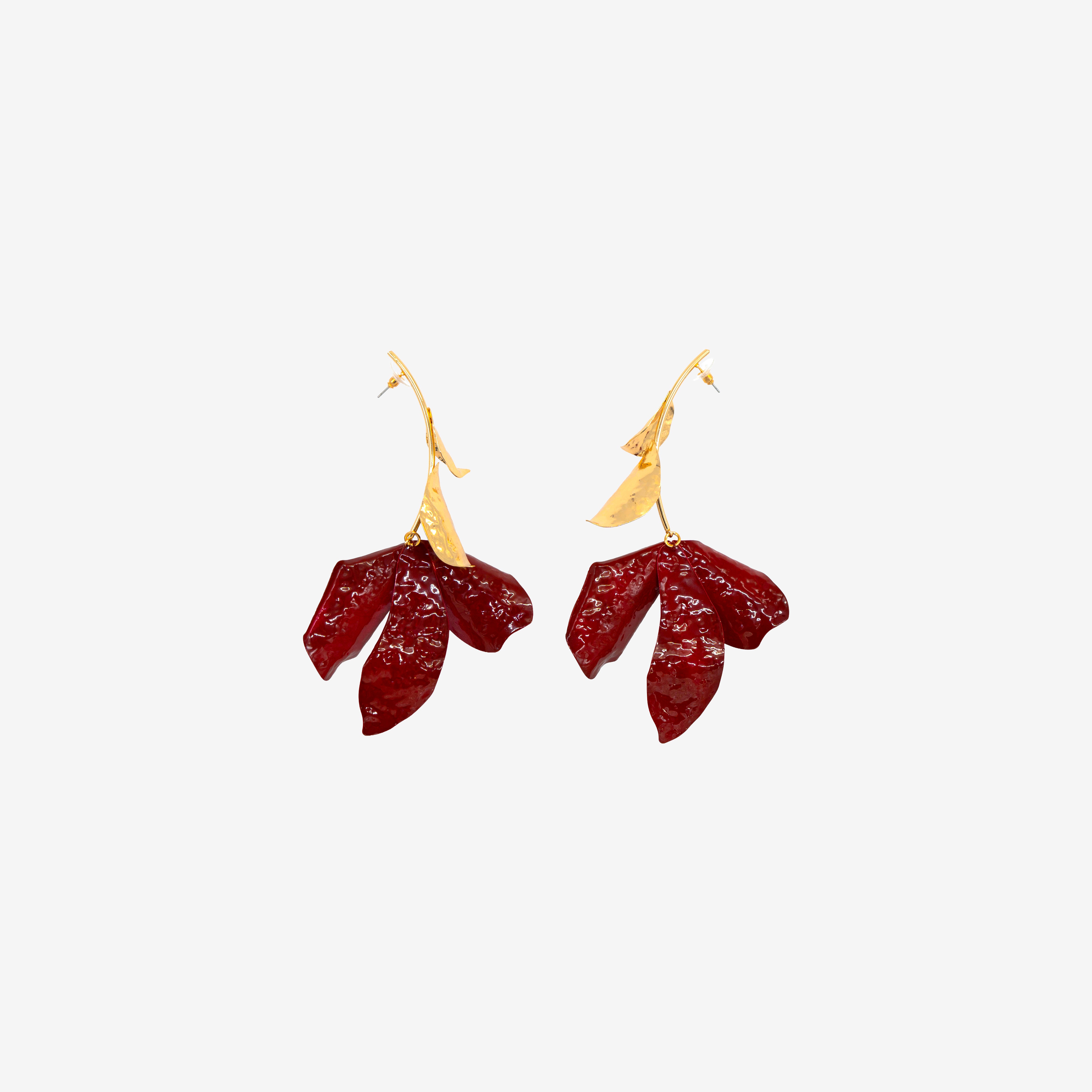 Aurum Leaf Earrings