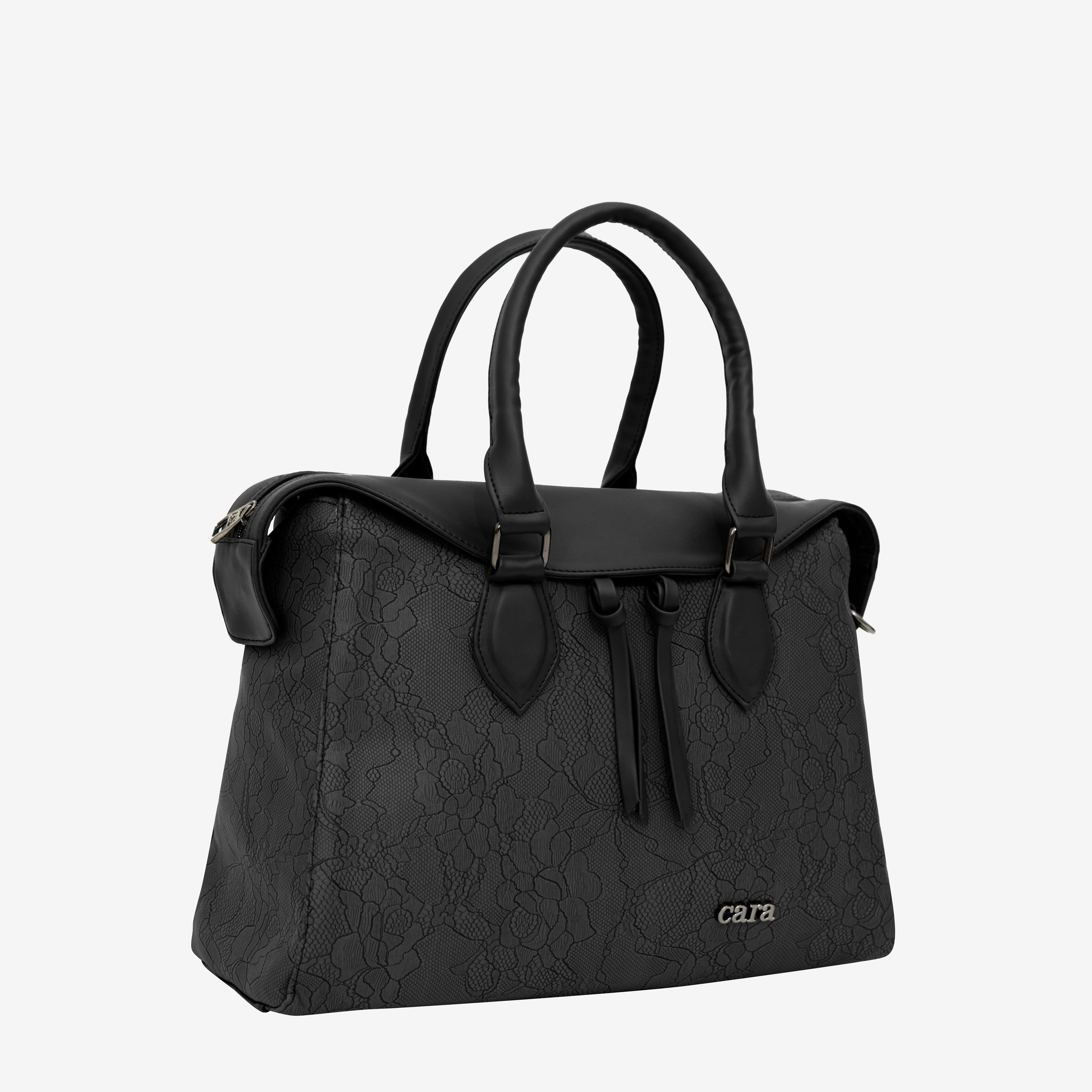 Black Carry Crazily handbag | CARA