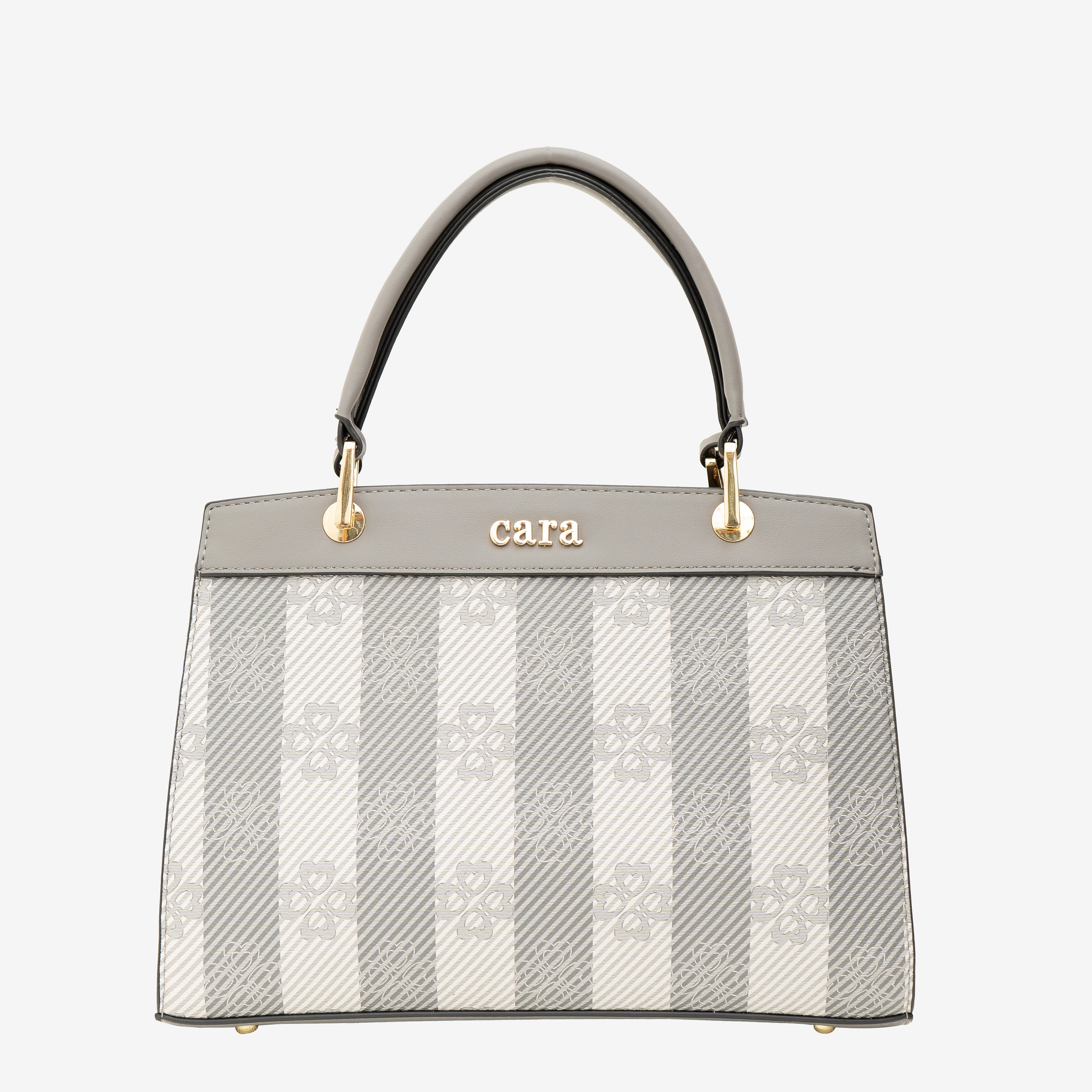Grey Floral Grace Handbag | Cara