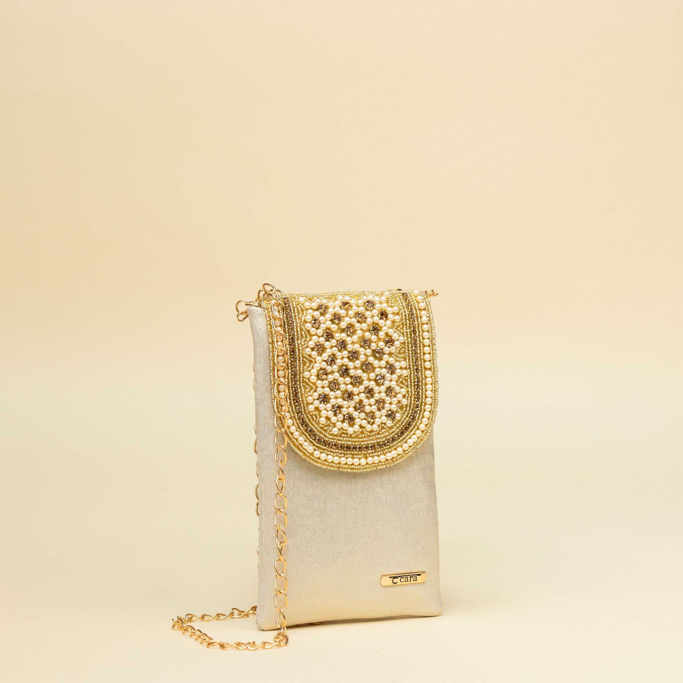 Blush Beads Mobile Sling