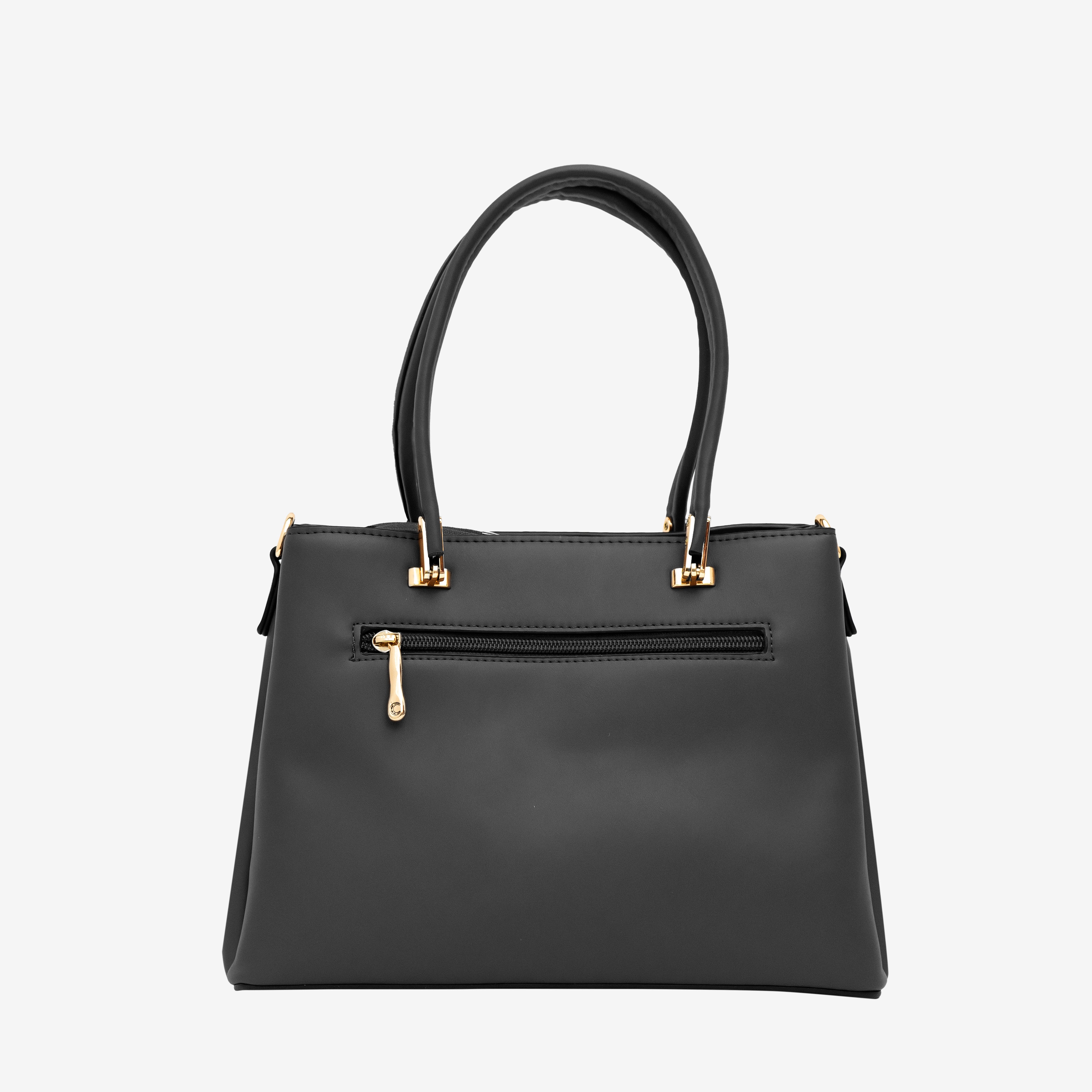 Black Luxe Companion Handbag | Cara