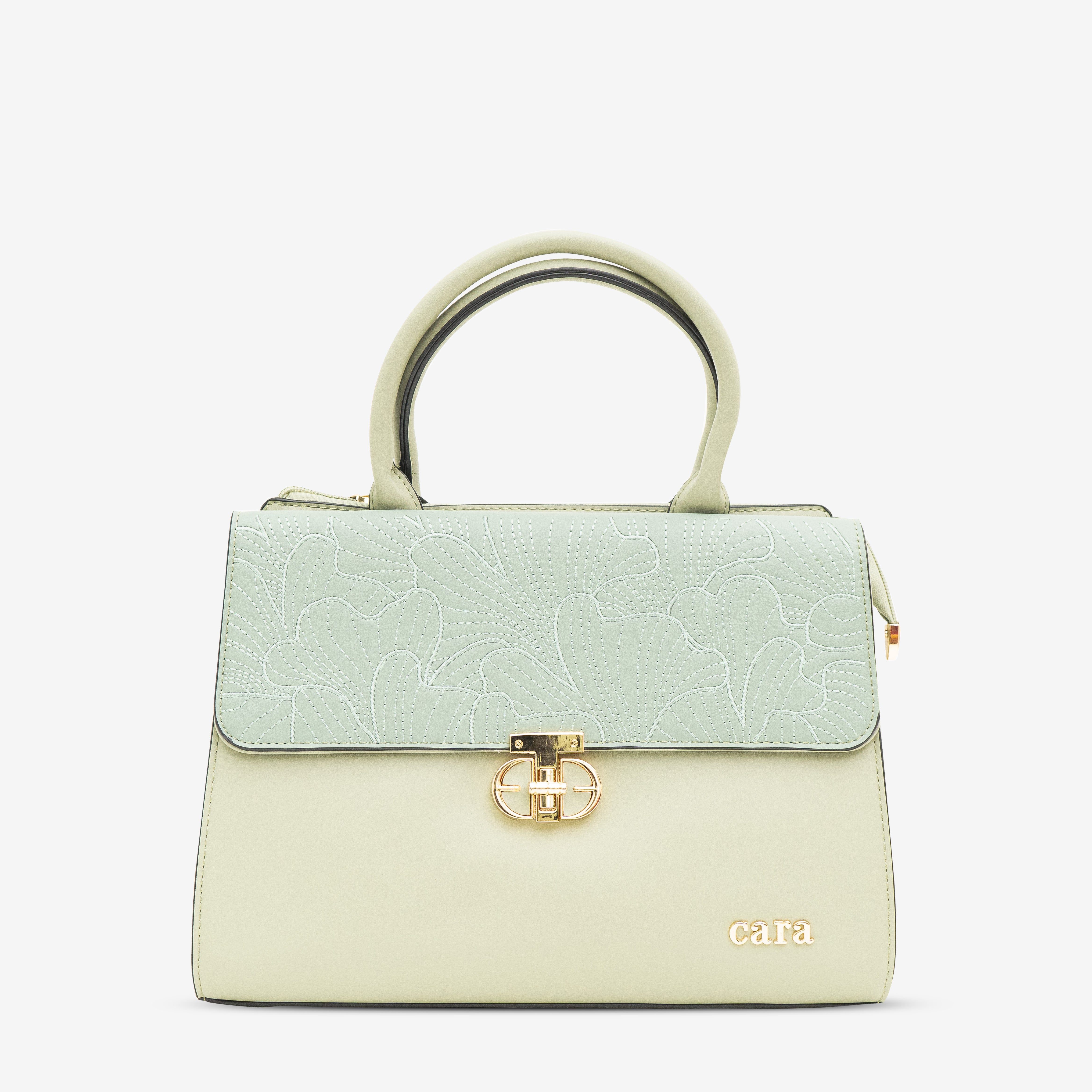 Green Royal Heritage Handbag | Cara