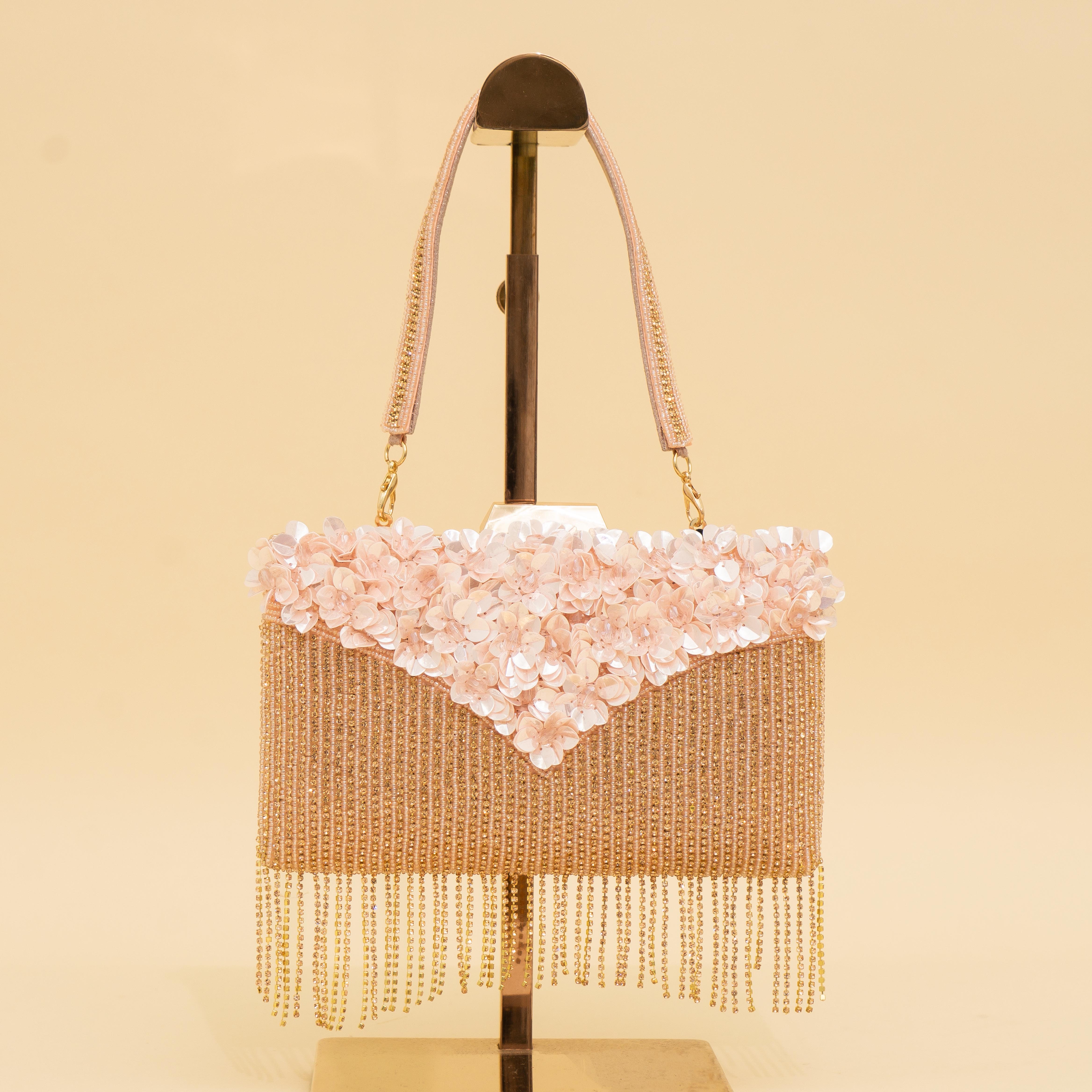 peach Celestial Spark Clutch