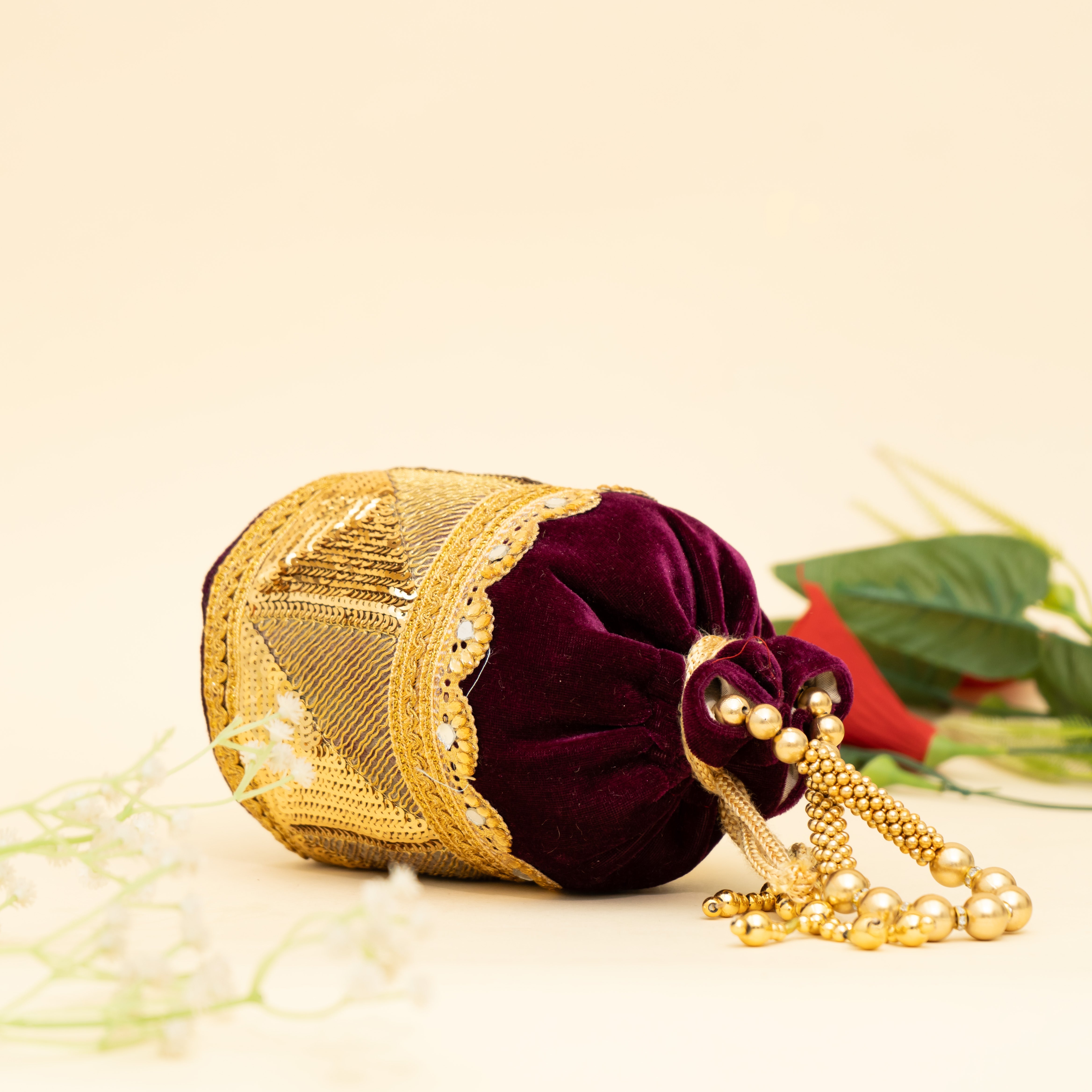 Golden Gleam potli | CARA