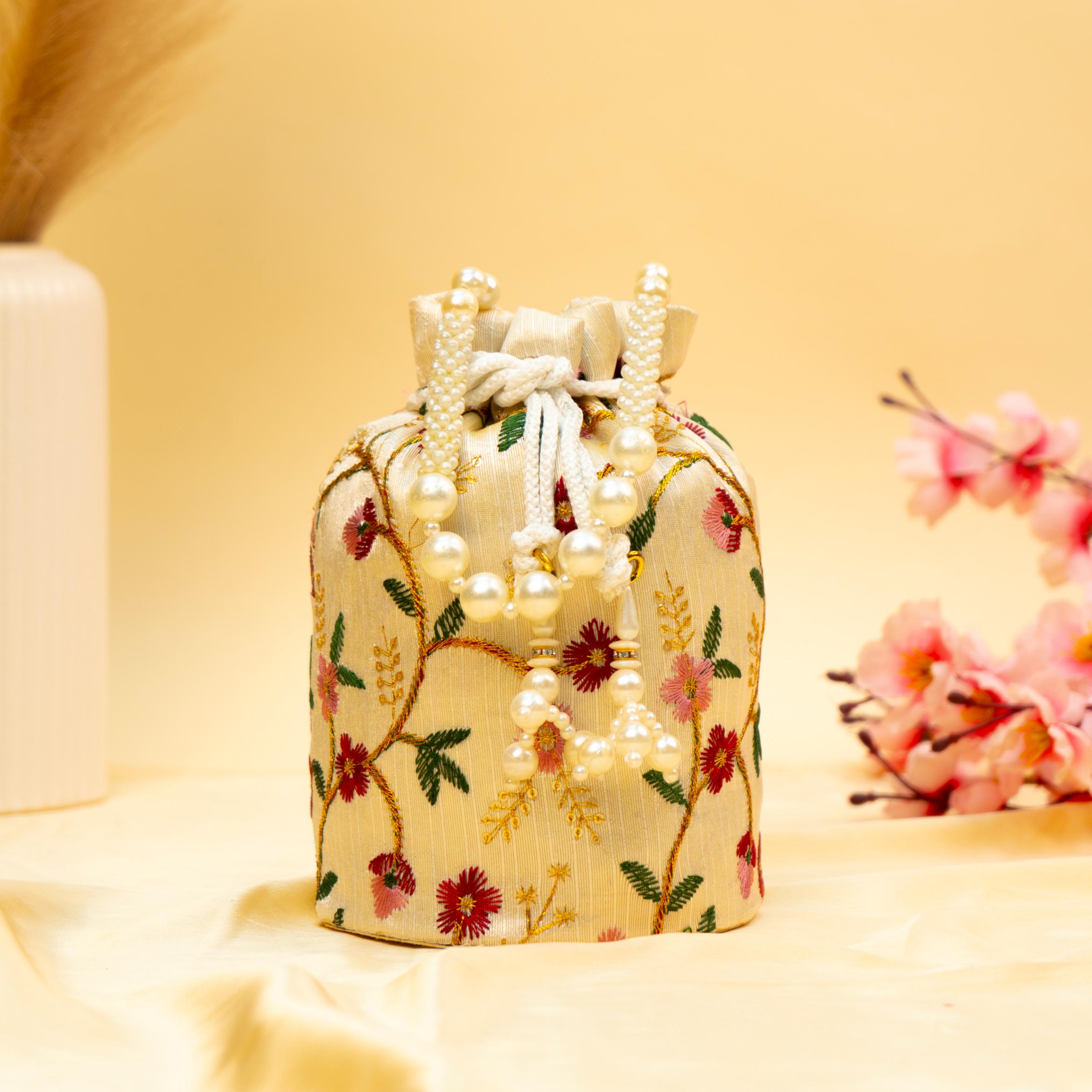 Classic Threadwork Potli