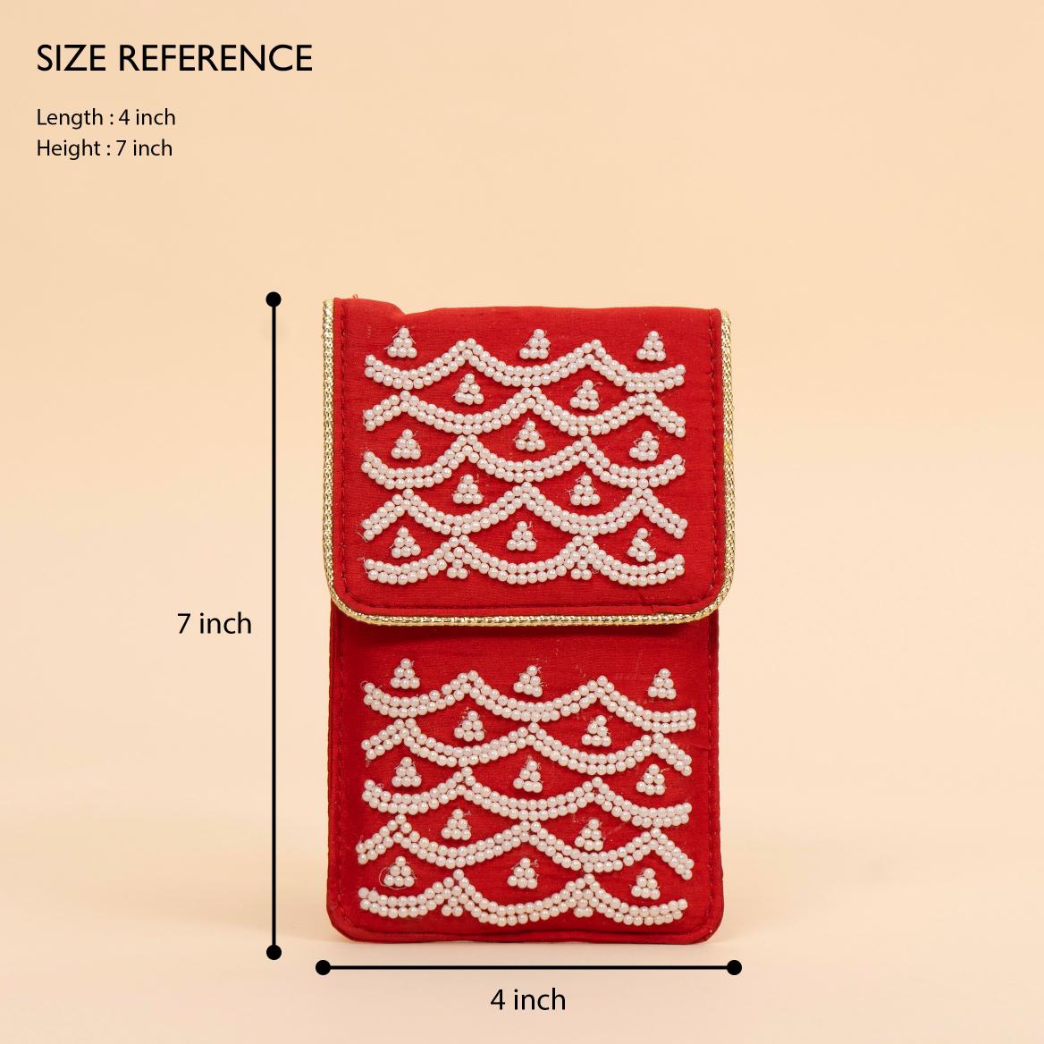 Pearl Crest Mobile Pouch