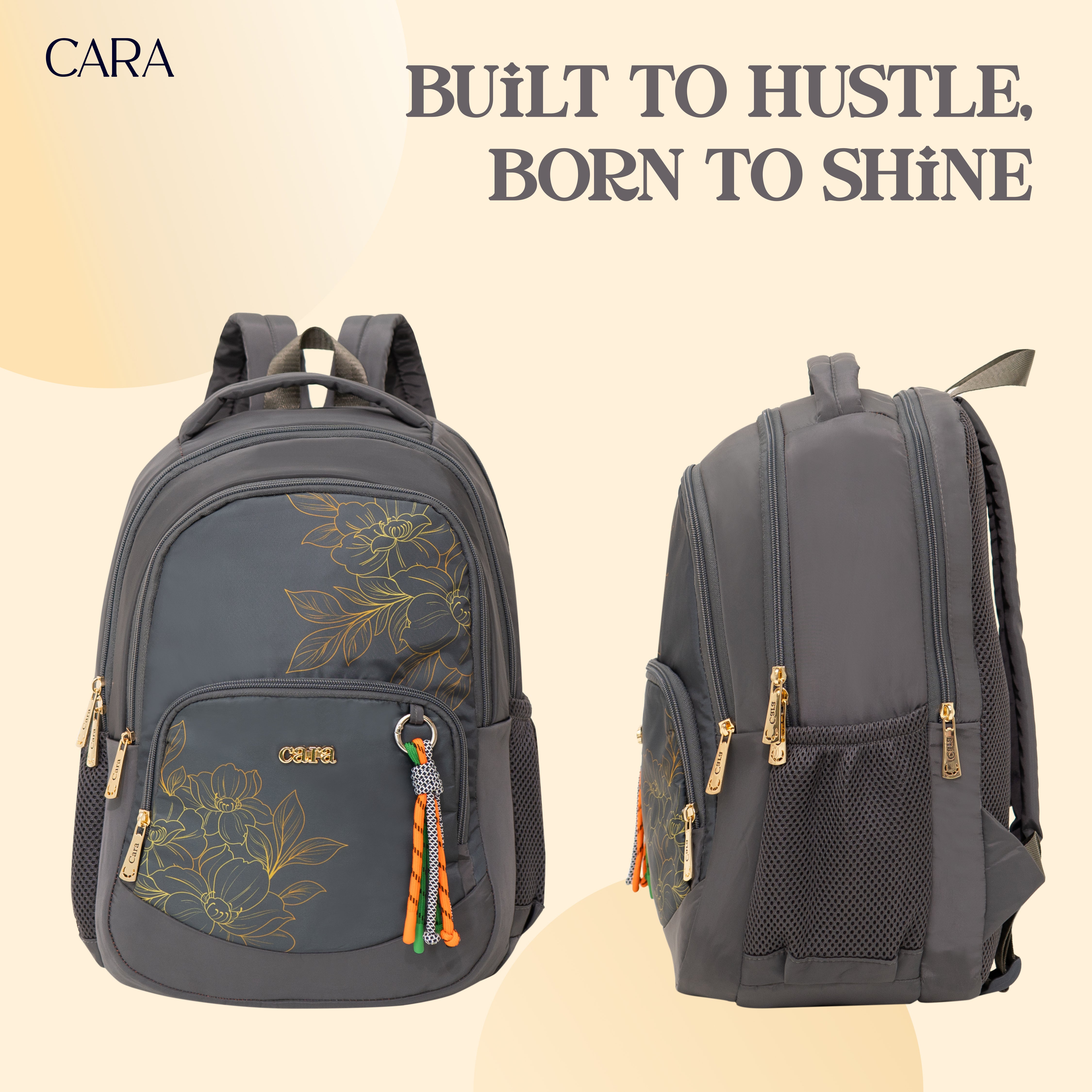 Flora Charm Backpack