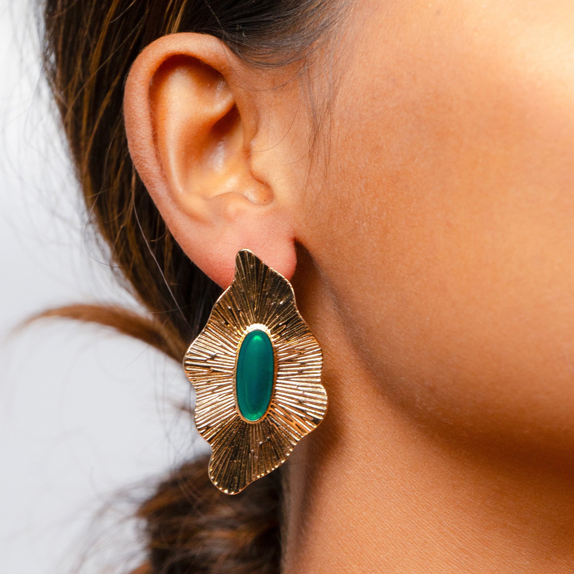 Lustre Petal Earrings