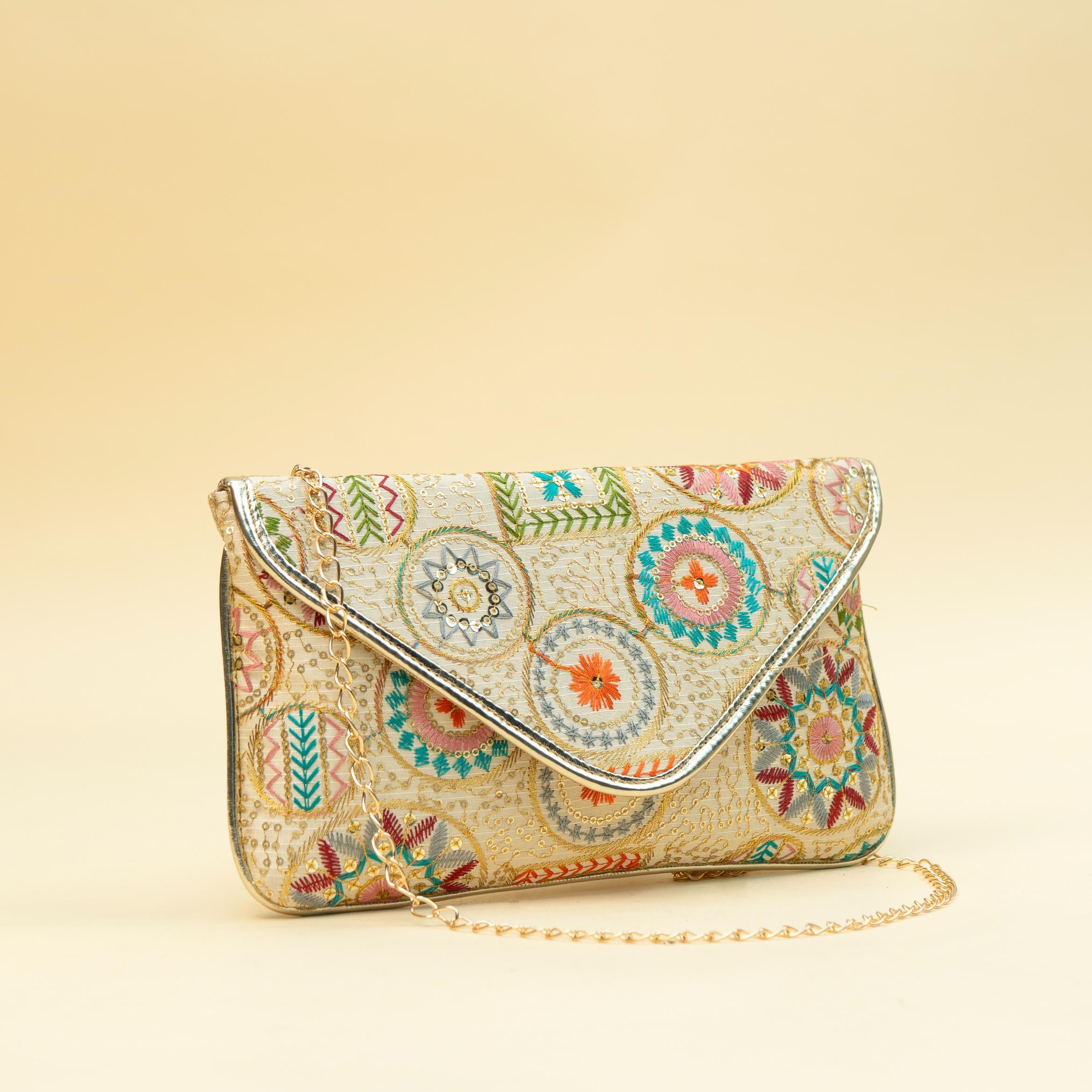 Heirloom Stitch Clutch