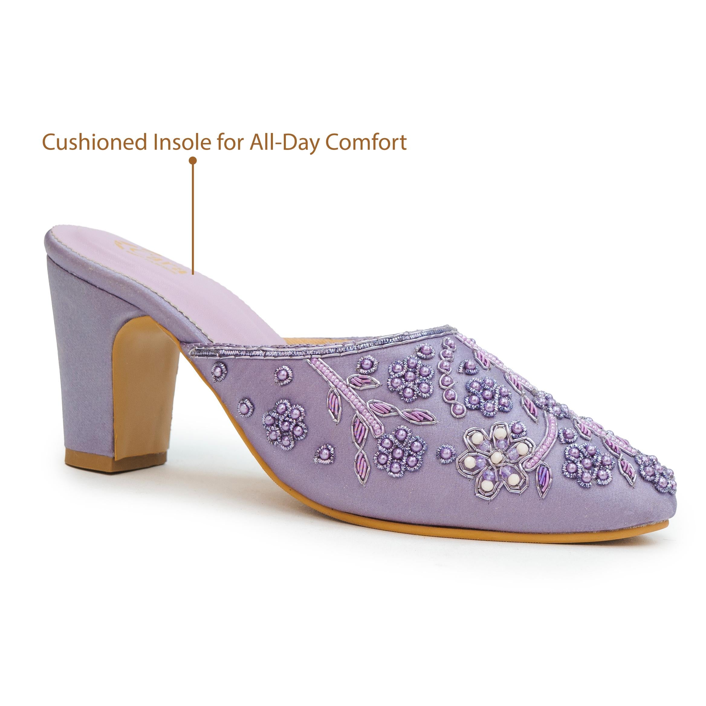 EaseFit Beaded Mules