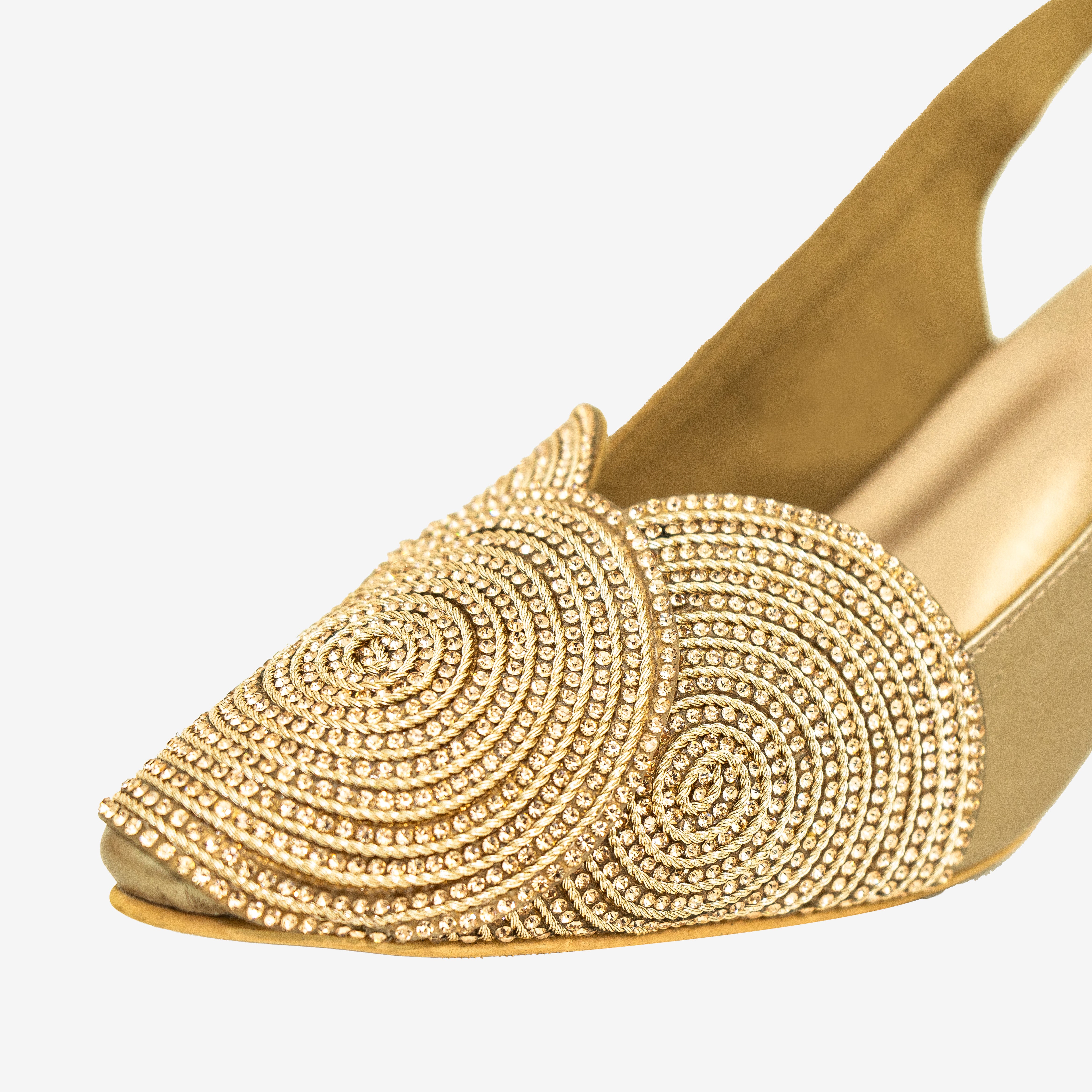 Rose gold ShineOn Soles | Cara