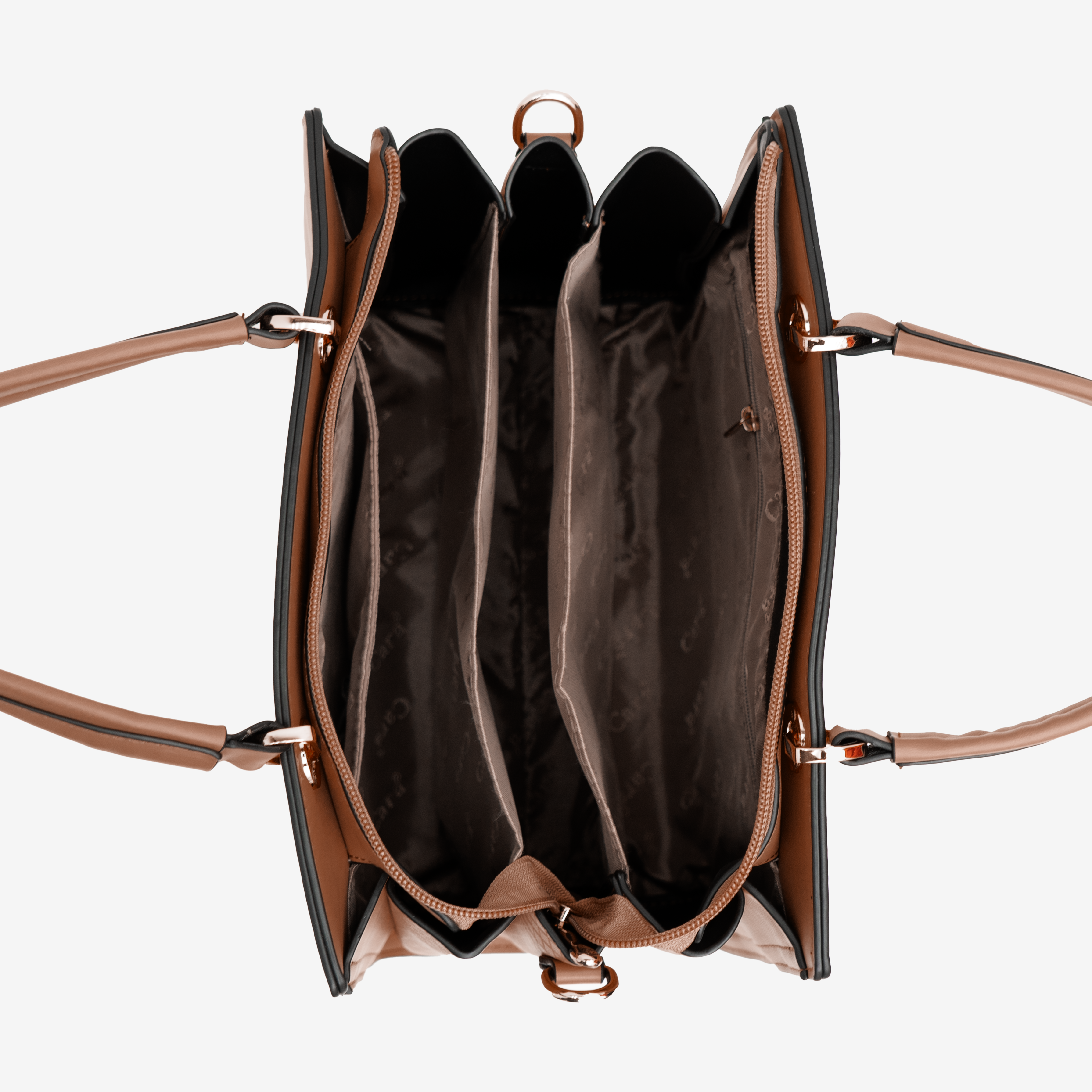 brown Ambition Carry handbag | cara