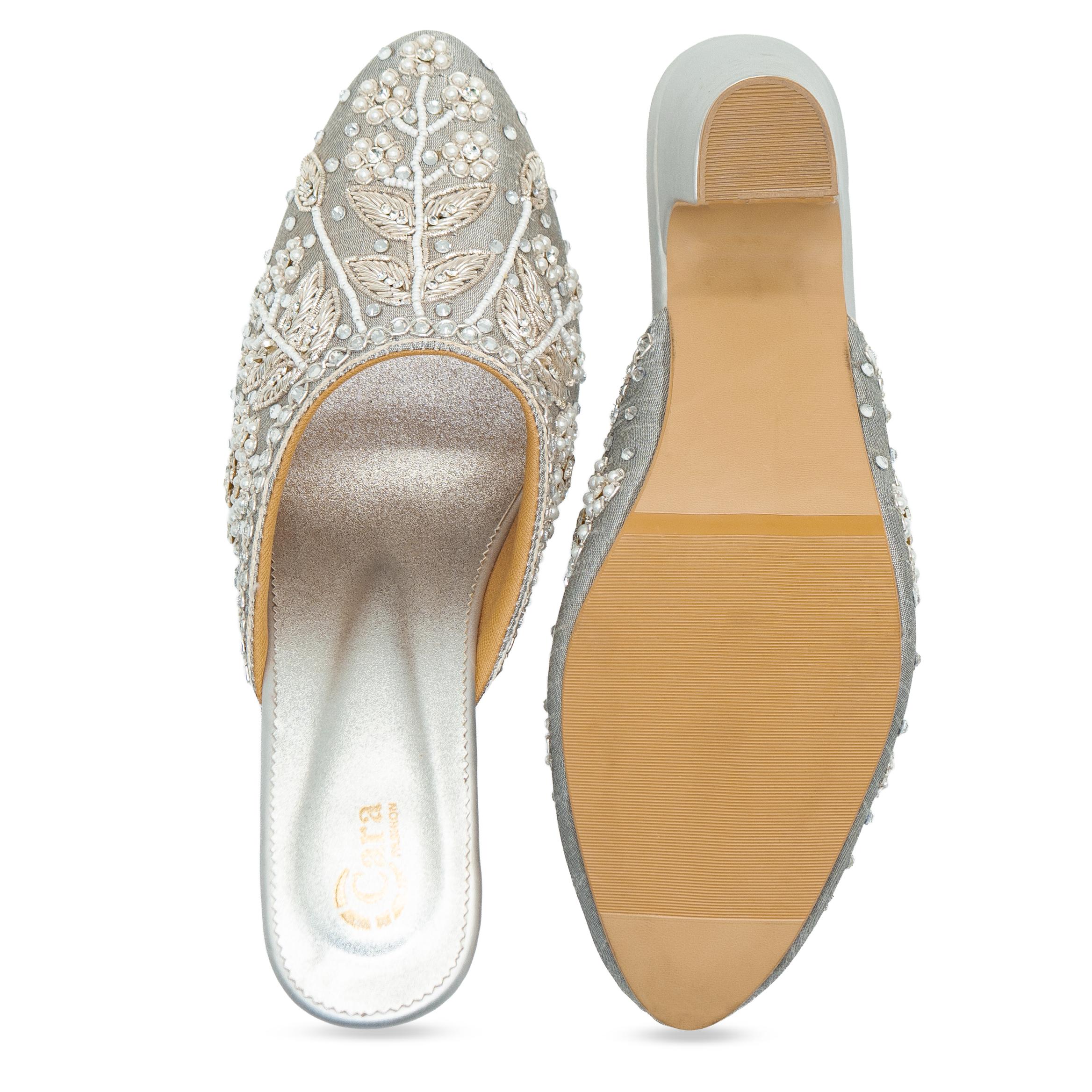 Pearl Sadabahar Mules