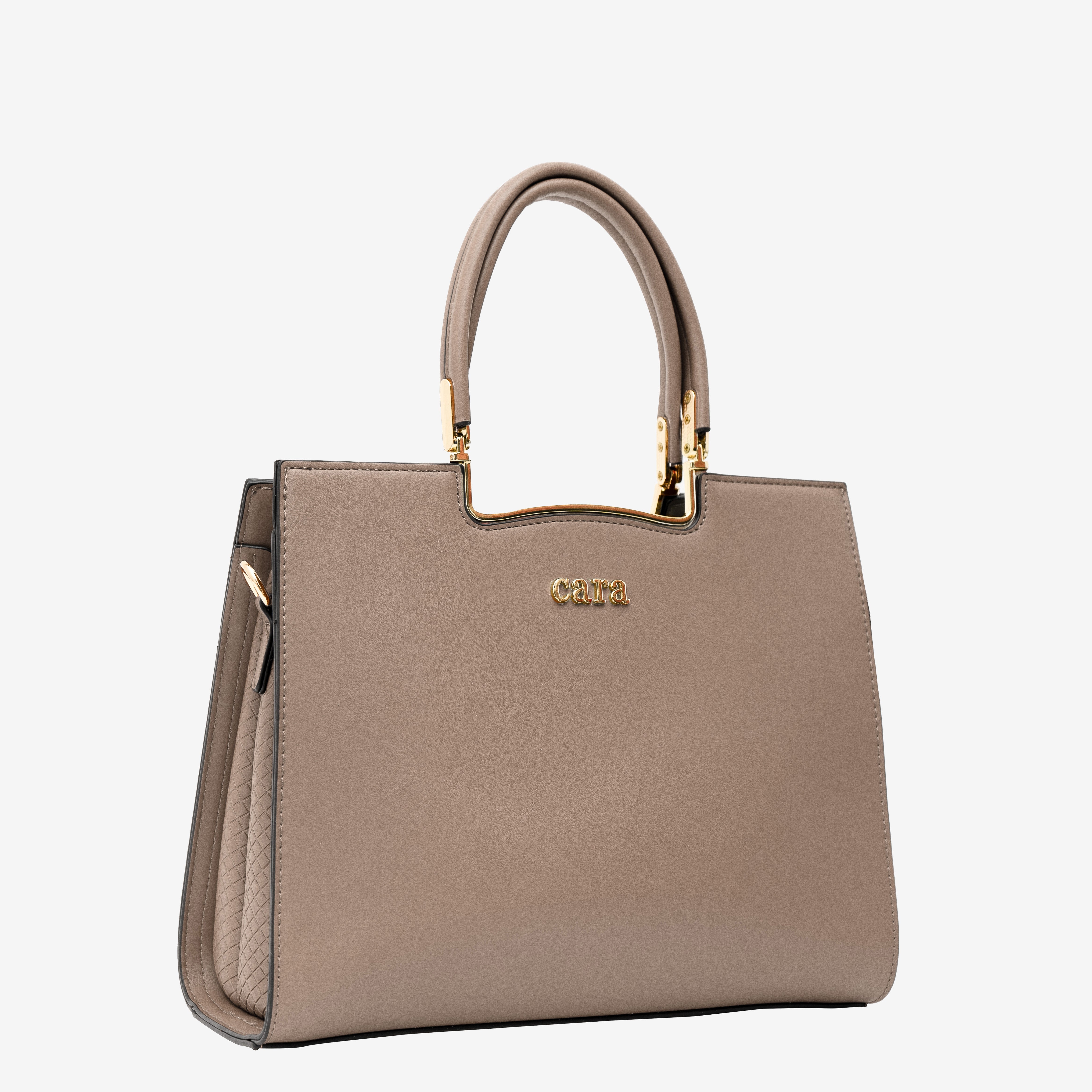 Neutral Carryall Handbag | Cara