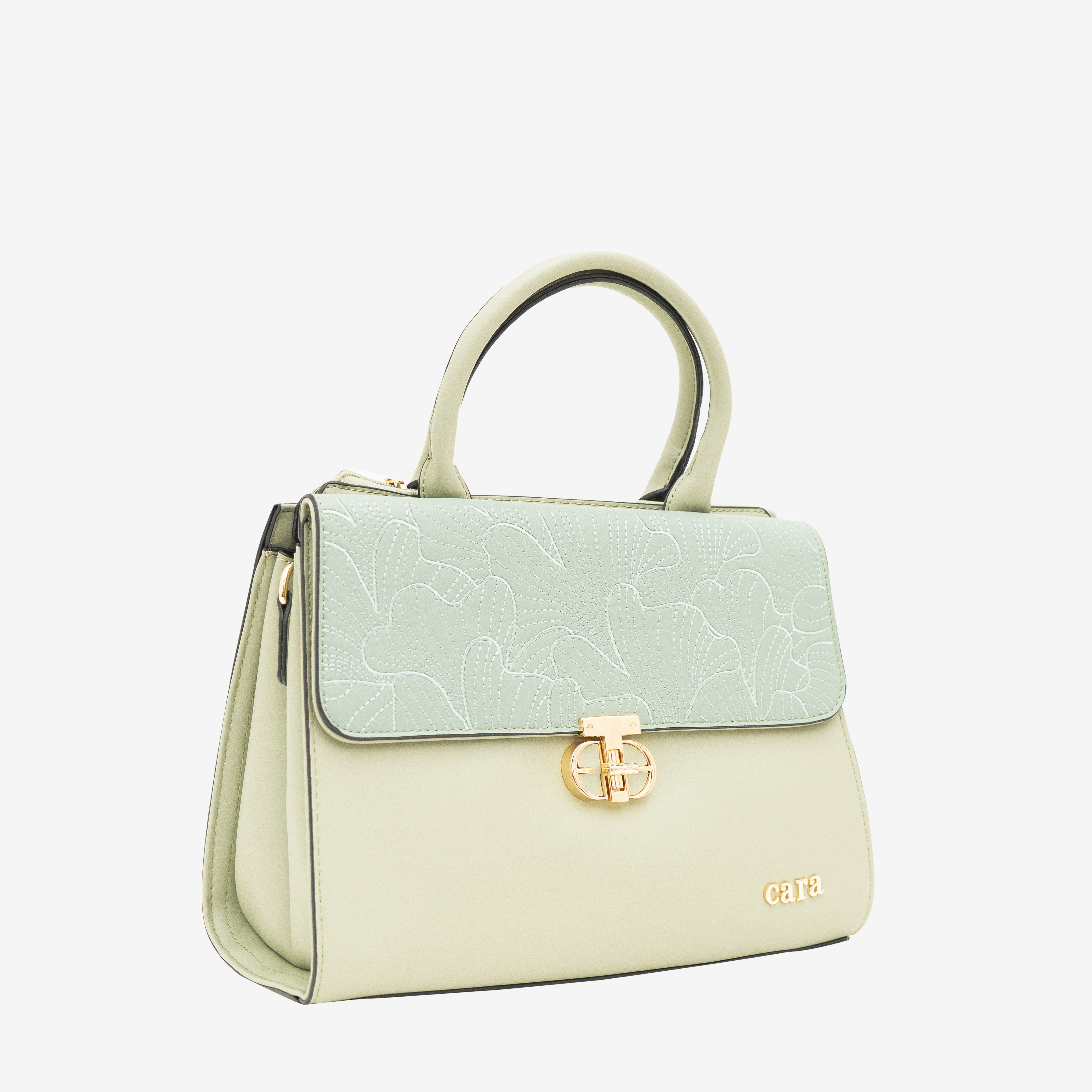 Green Royal Heritage Handbag | Cara