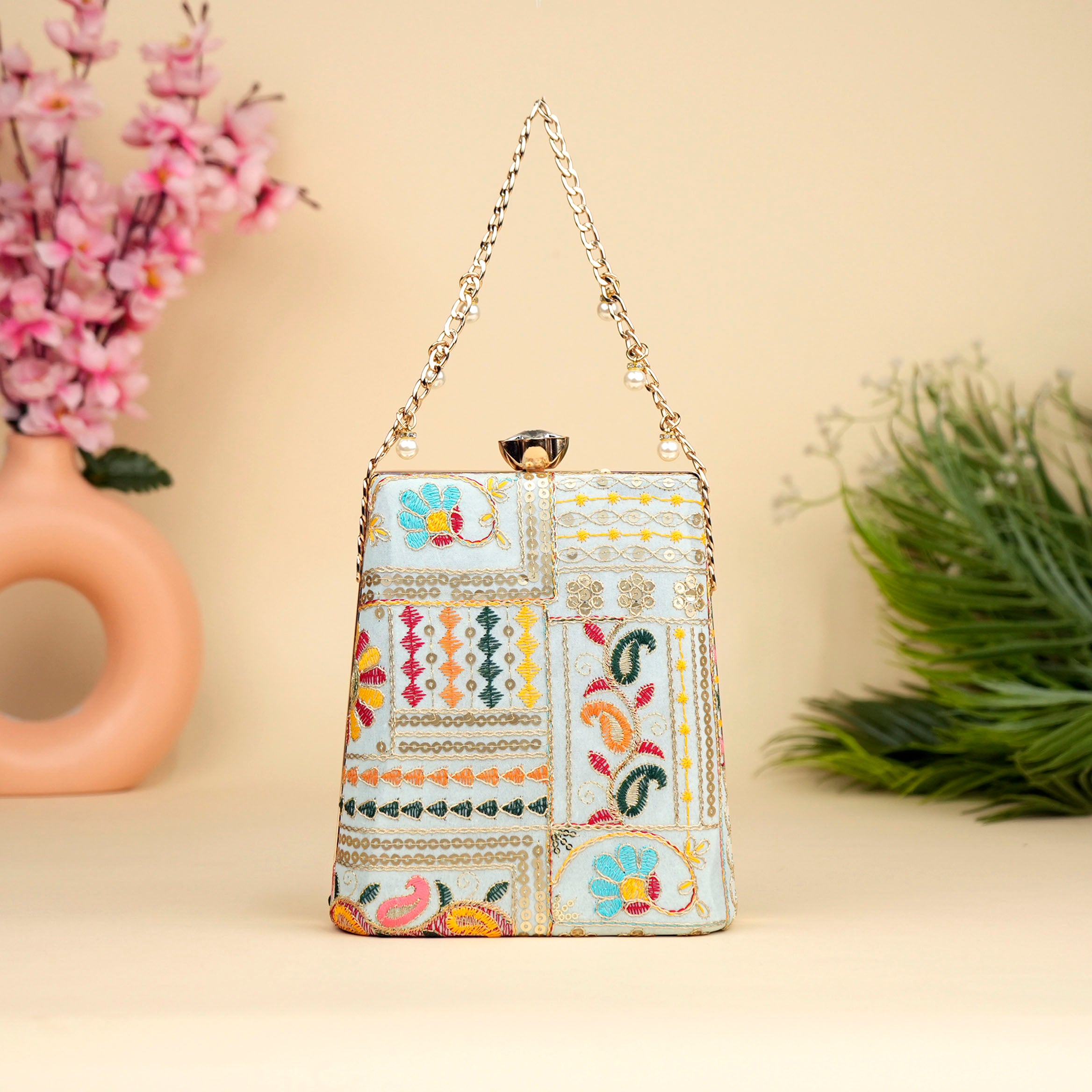 Heritage Mosaic Clutch