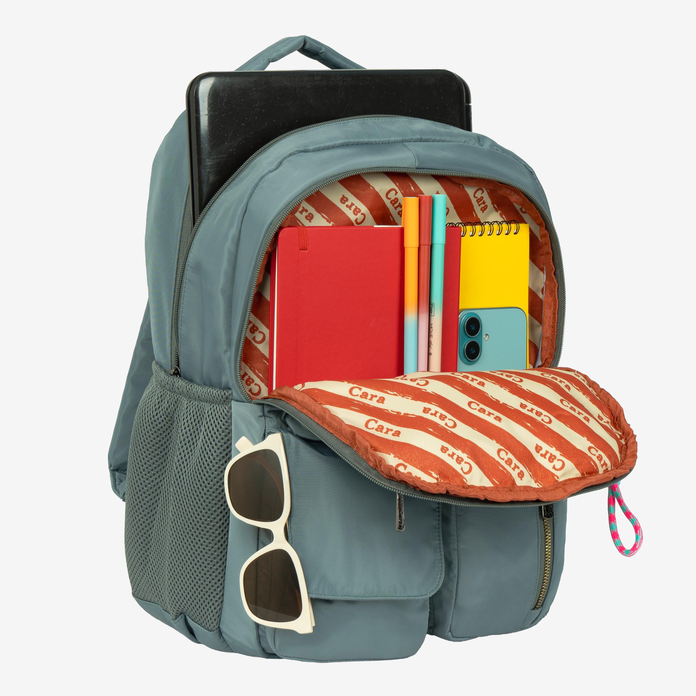 Minimalist Grid Backpack