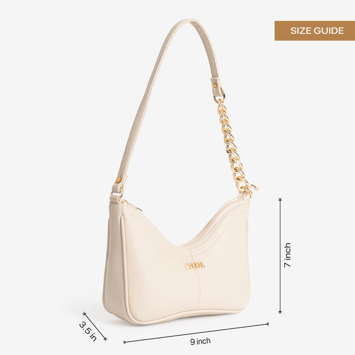 CARA Elara Chain Hobo Bag